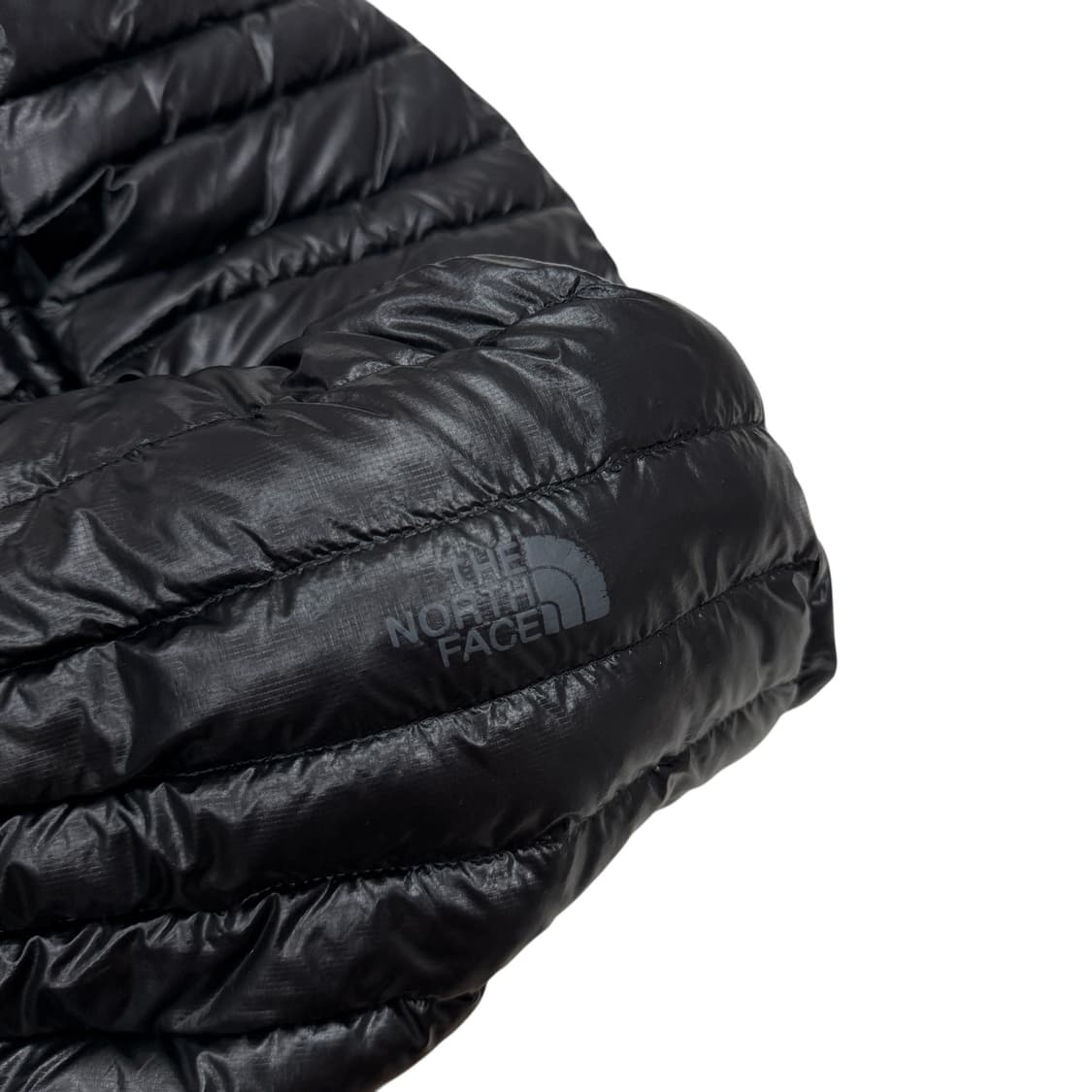 노스페이스 퍼텍스 슈퍼 라이트 다운 유광 경량패딩 자켓 블랙 L 상품이미지8