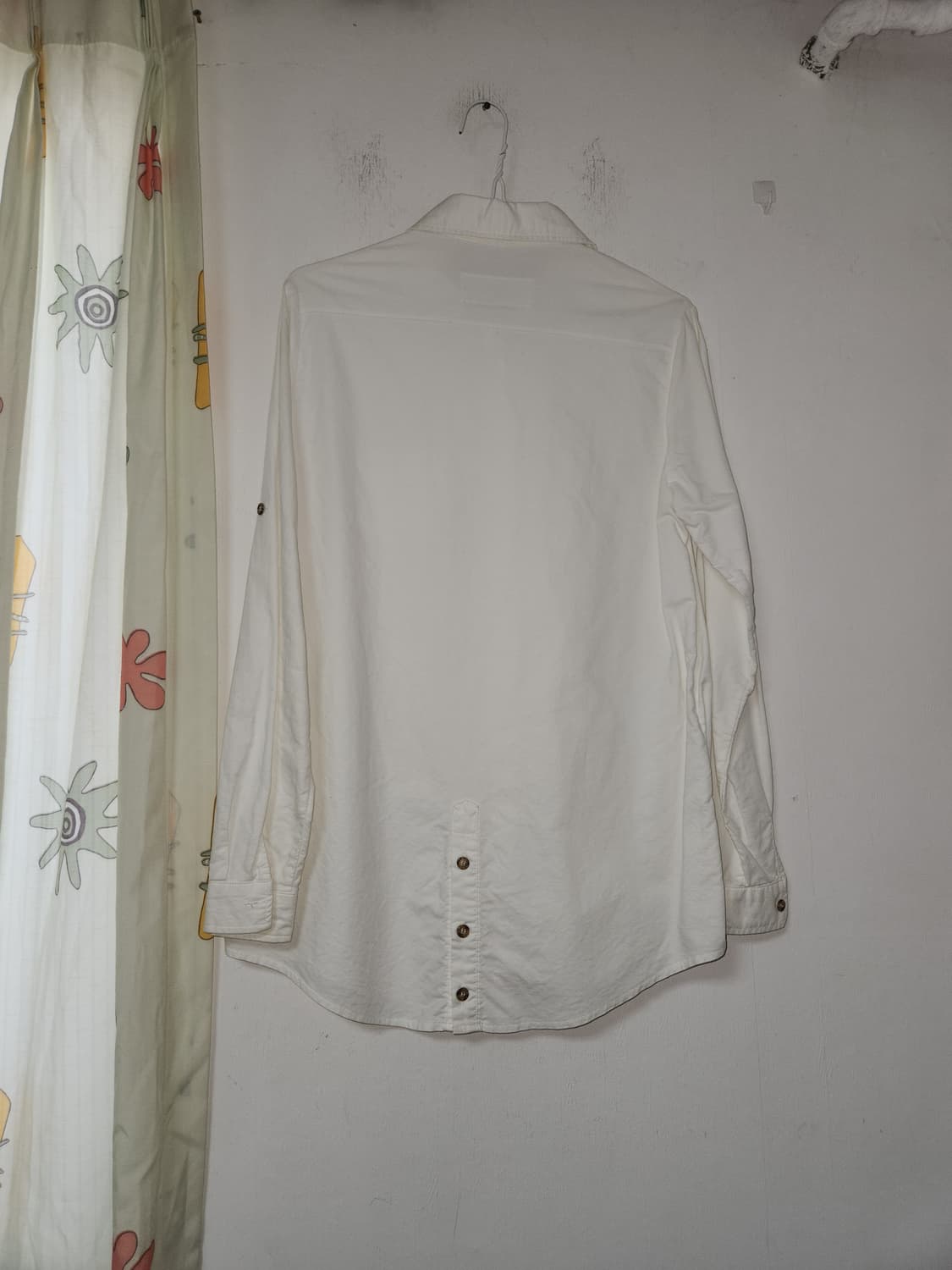 아브라함 여성 면  화이트 셔츠 F 상품이미지2