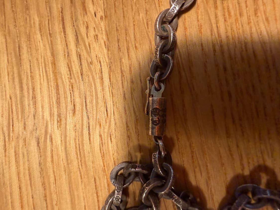 크롬하츠 페이퍼체인 24인치 판매 상품이미지4