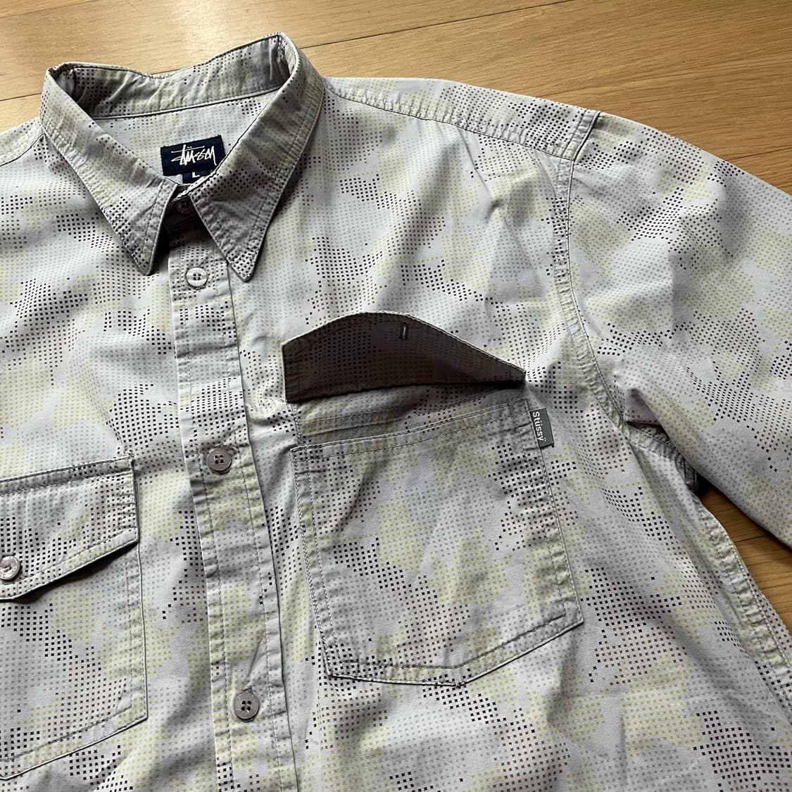 90년대 올드 스투시 셔츠 Made in USA 상품이미지5