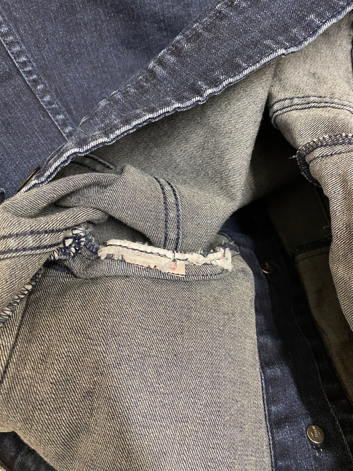 LEVI'S denim jacket 리바이스 딥 인디고 데님 자켓 상품이미지8