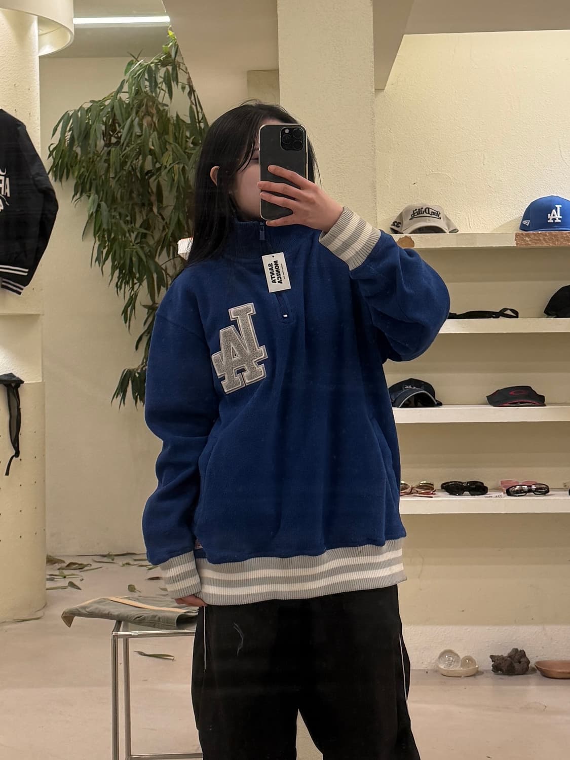 빈티지 LA 다저스 플리스 하프집업 U426 상품이미지1