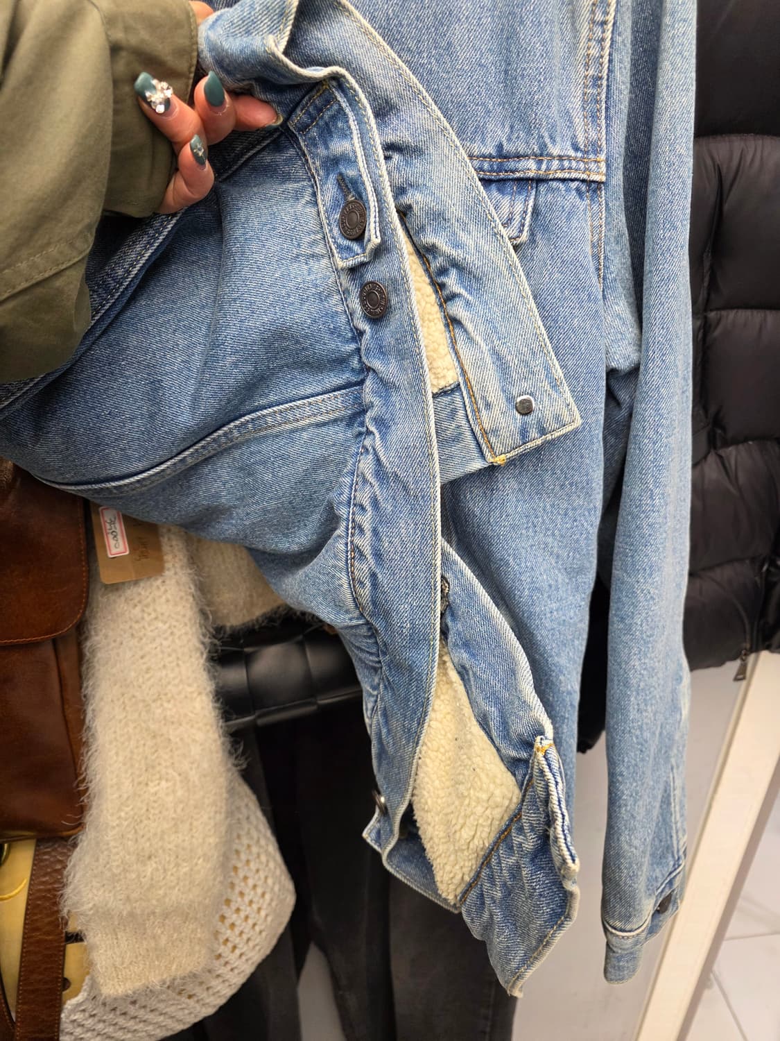 리바이스 쉐르파 데님 자켓 L 상품이미지3