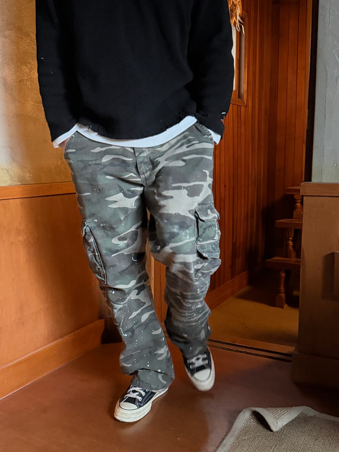 Wrangler Camo Cargo Pants 상품이미지8