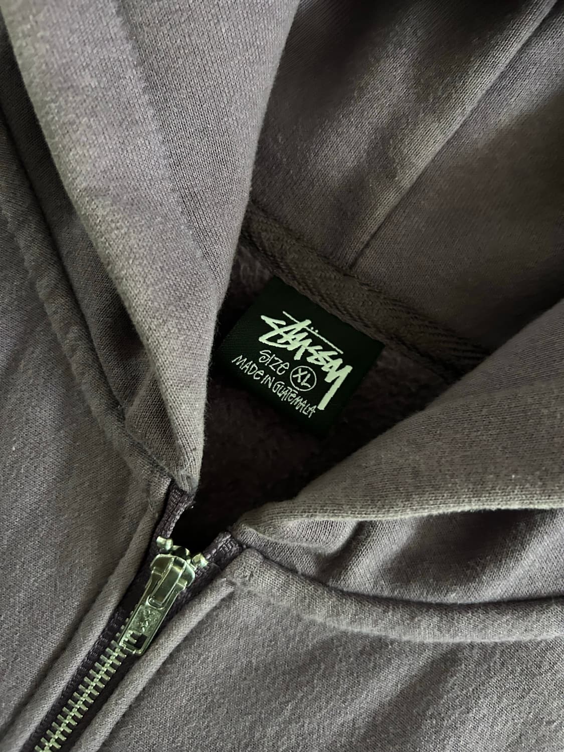 [XL] 스투시 스타 집 업 후디 퍼플 상품이미지2