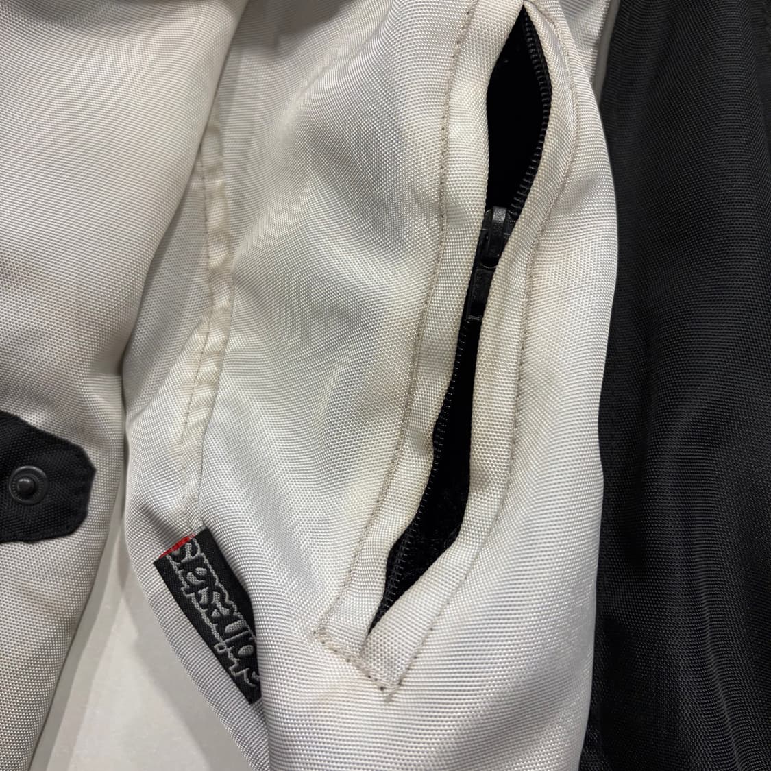 [XL] 알파인스타 매쉬 블랙/화이트 라이딩 자켓 D764 상품이미지6