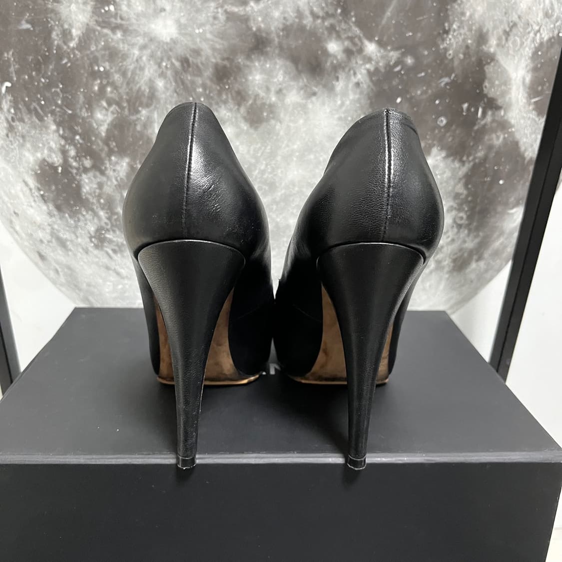 정품 37) 샤넬 포인트토 로고 펌프스 구두 235~240 상품이미지4