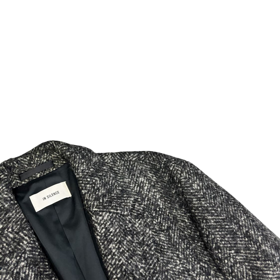 인사일런스 울 모헤어 싱글 코트 상품이미지3