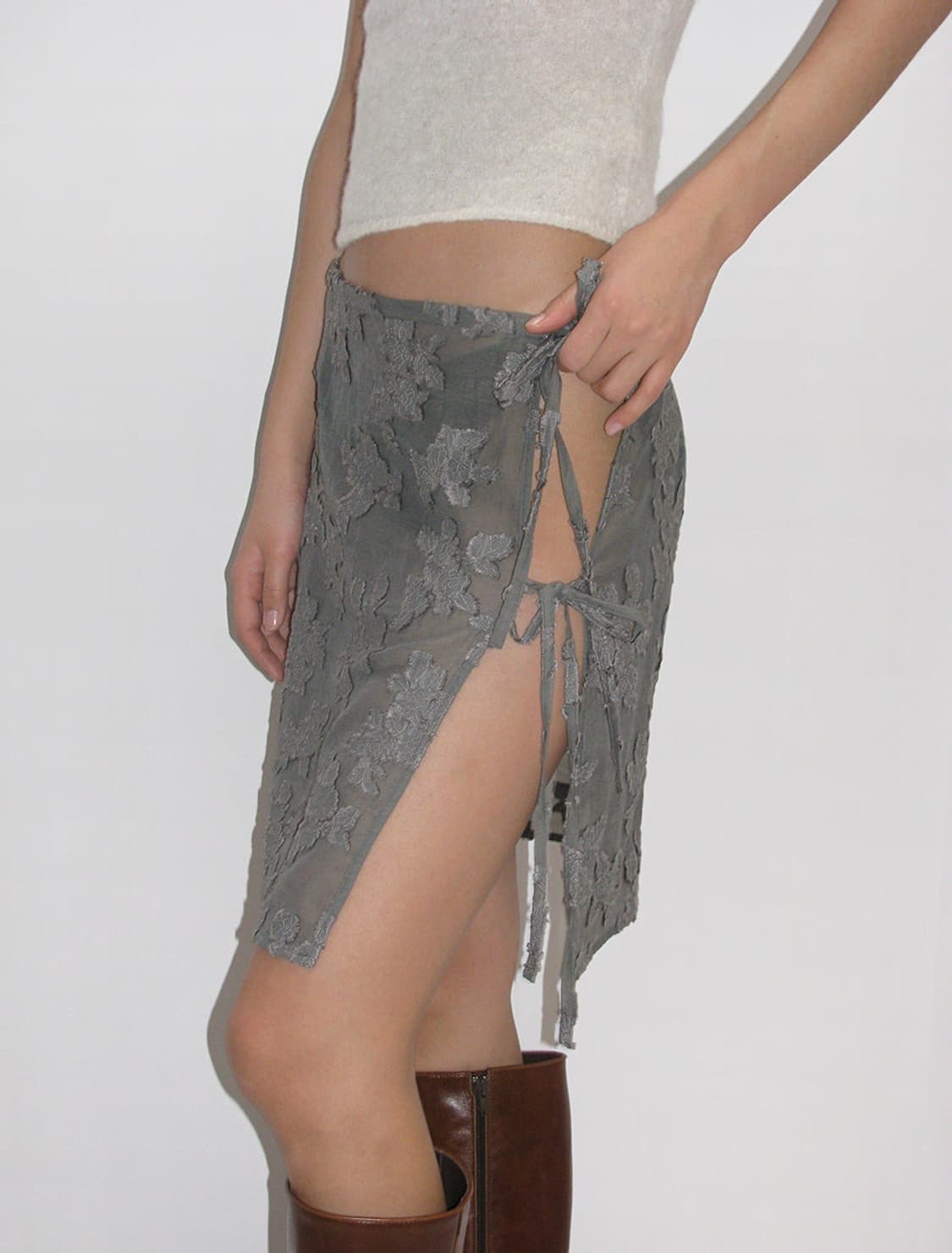 팔로마울 malix 랩스커트  상품이미지2