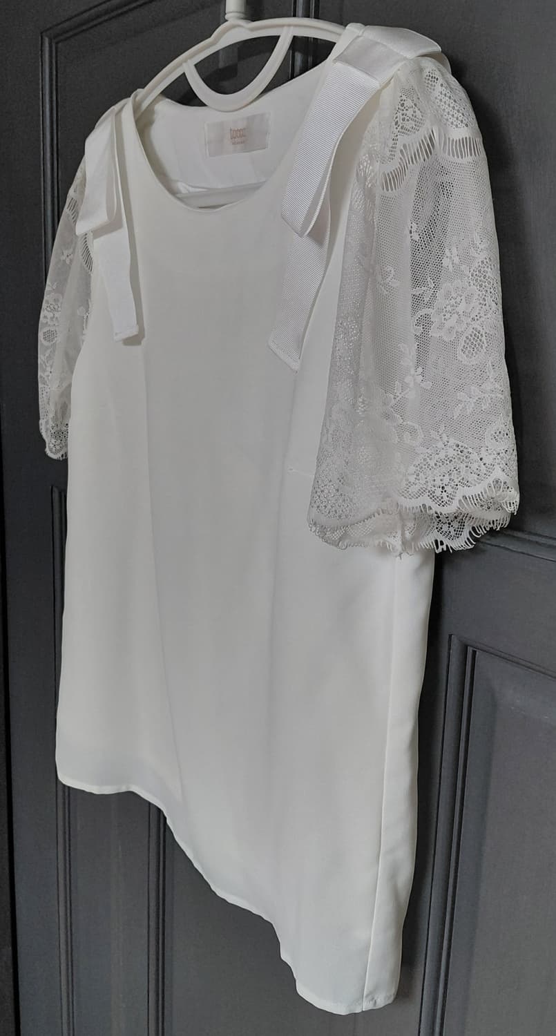 [tocco closet] 토코 클로젯 어깨 리본 레이스 블라우스 상품이미지8