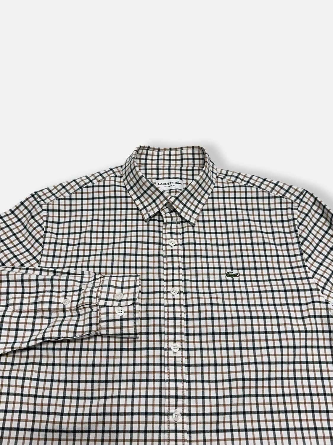 라코스테 신형 옥스포드 체크 셔츠 상품이미지3