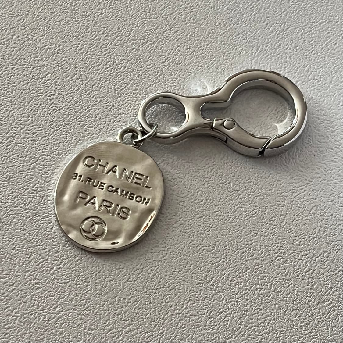샤넬 정품 빈티지 업사이클링 키링 상품이미지3