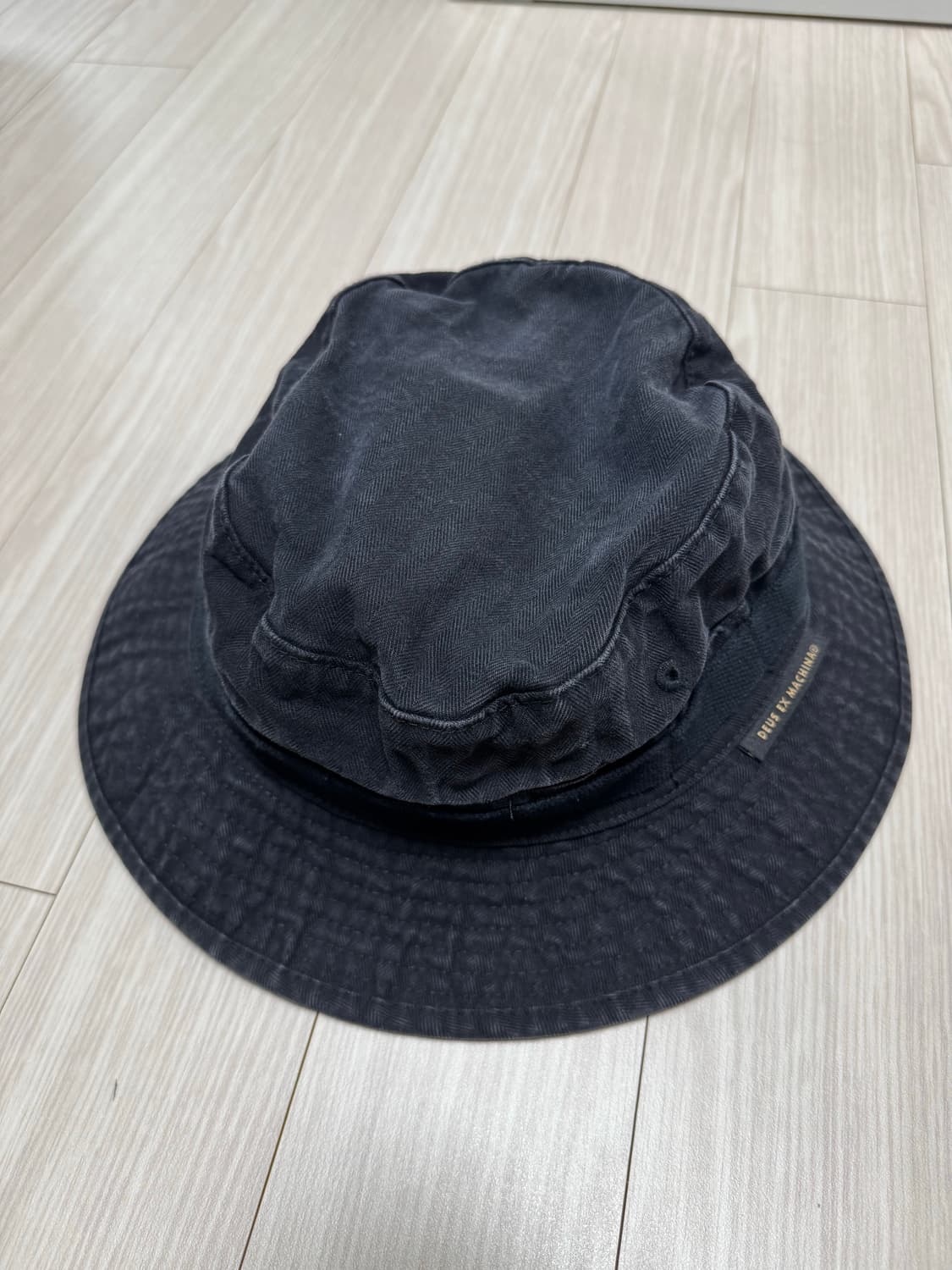 데우스 등산모 빈티지 블랙 상품이미지1