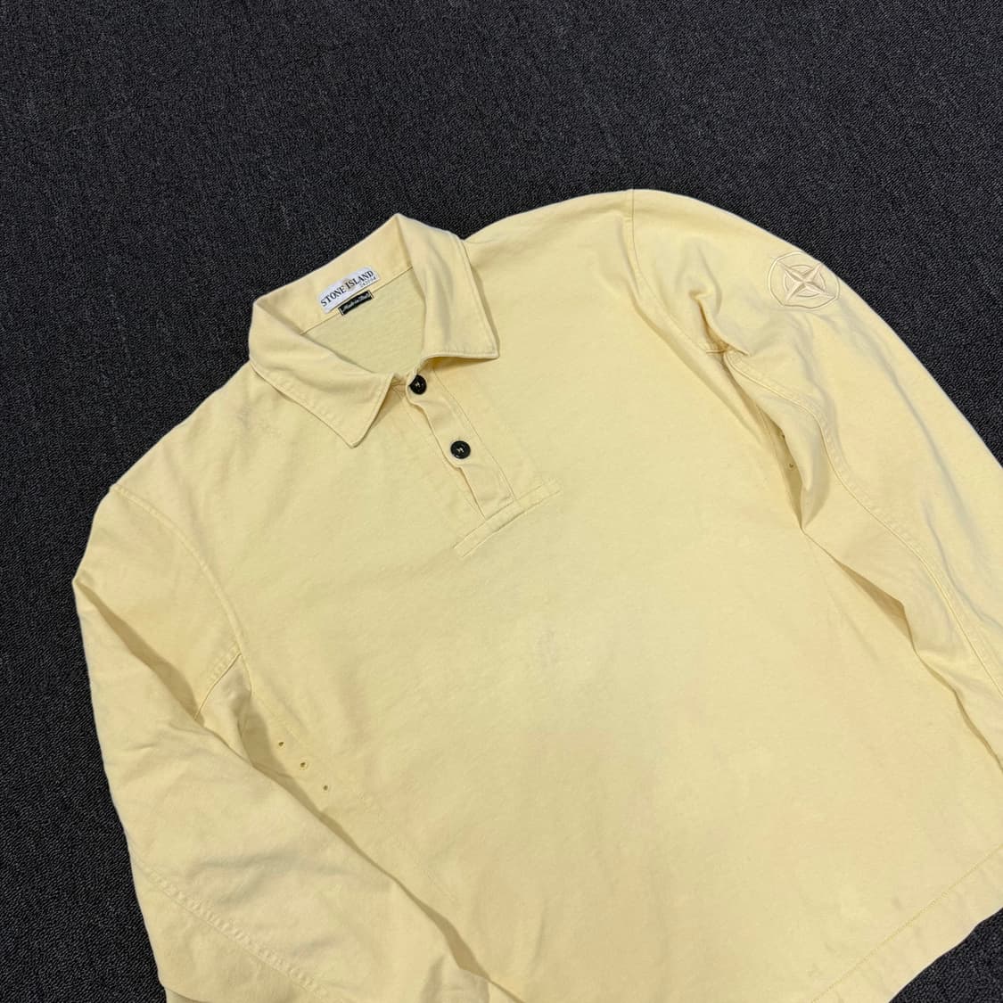스톤아일랜드 구형 폴로 자수와펜 롱슬리브 상품이미지2