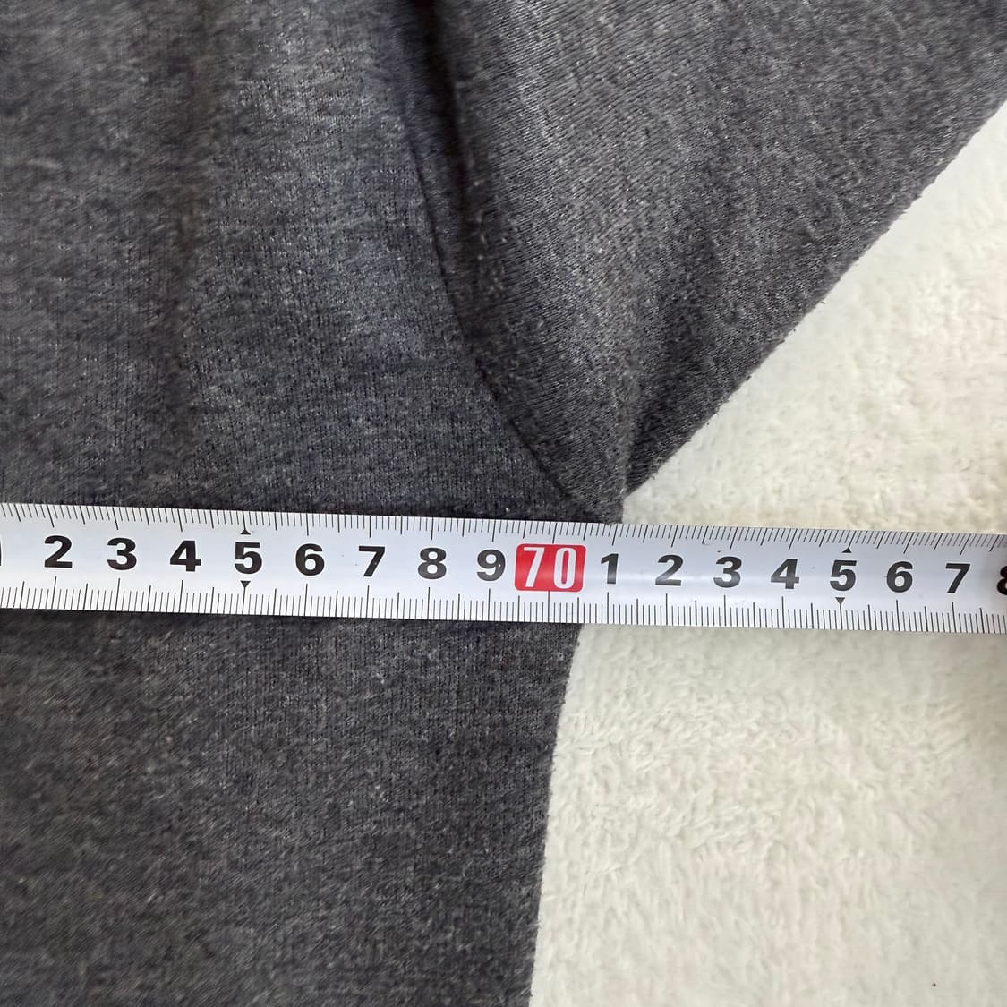 2XL 오까네 빈티지 트임 긴팔 티셔츠  0320T 상품이미지5