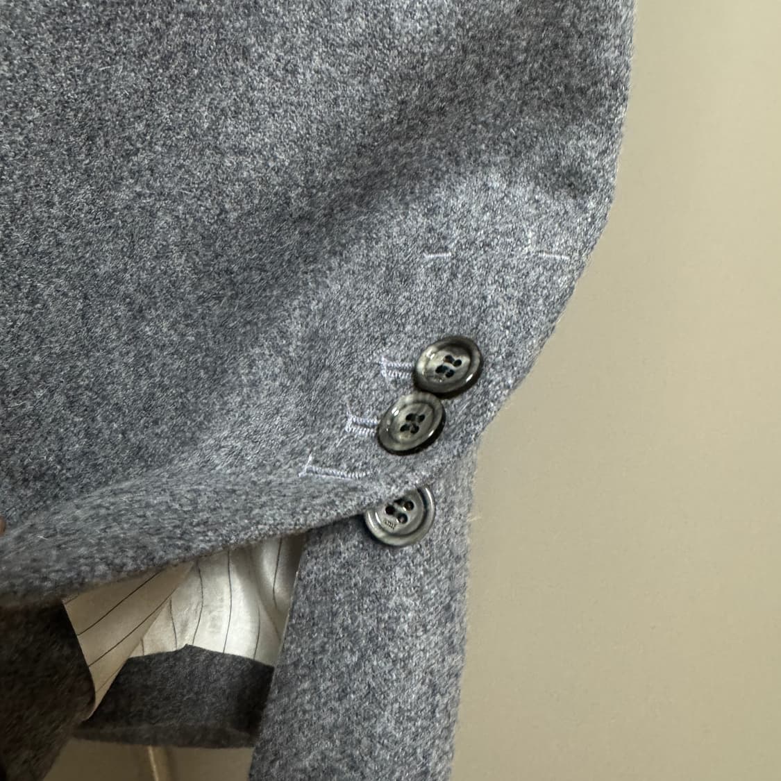 아미 그레이 울 싱글 수트 셋업 50/40 사이즈 상품이미지3