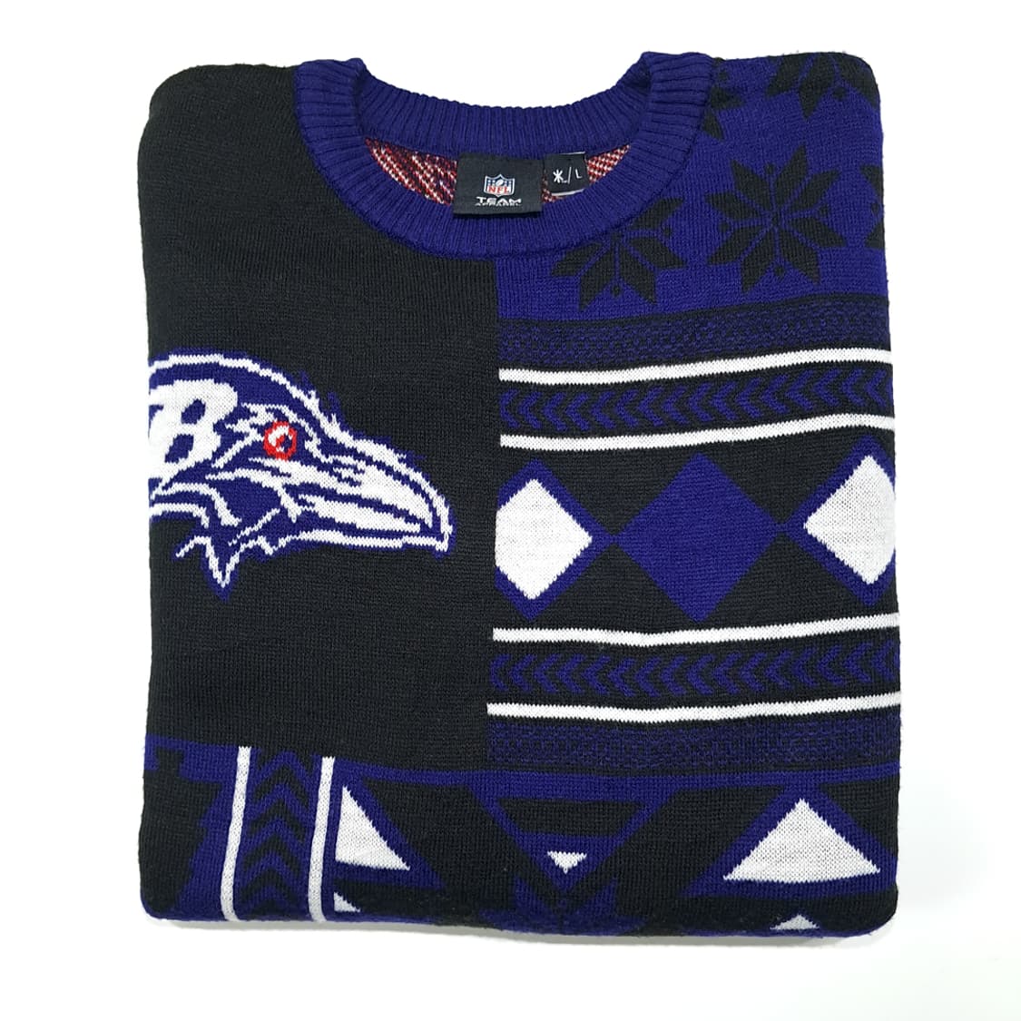 CL113 L NFL Team Apparel 볼티모어 레이븐스 패치워크 상품이미지7