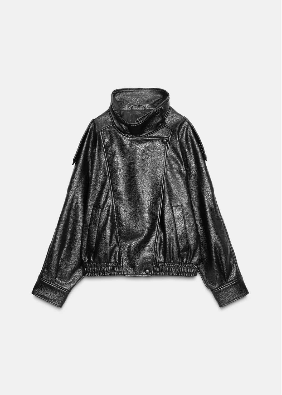 자라 페이크 레더 점퍼 상품이미지1