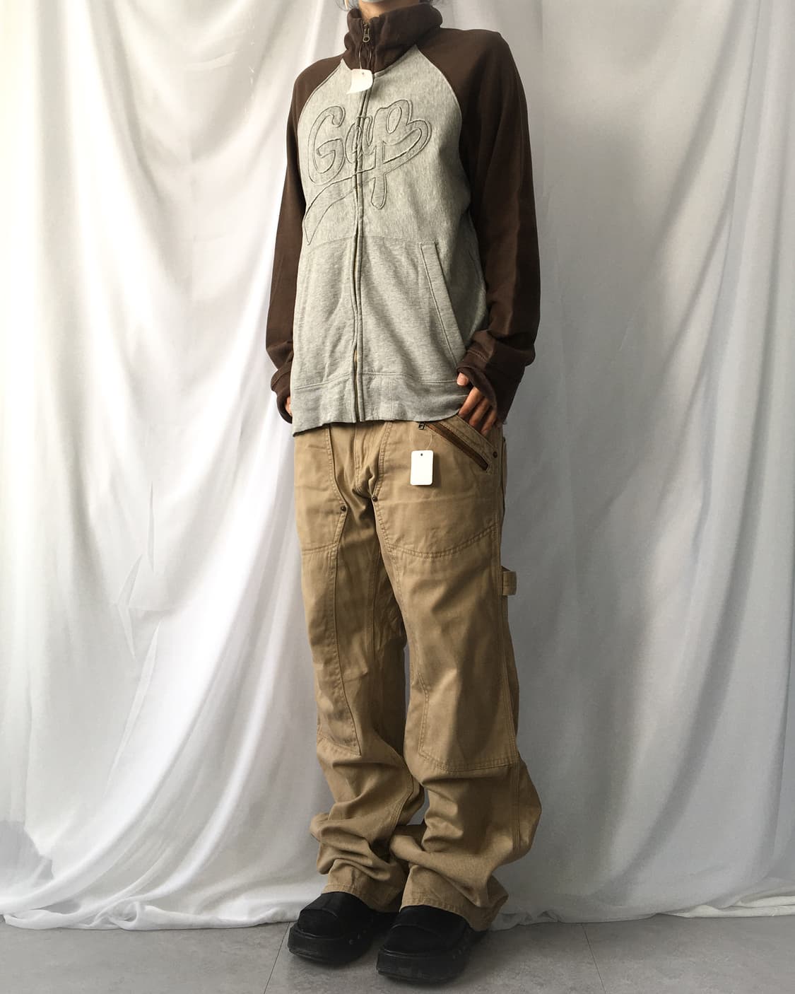 Beige carpenter pants 상품이미지6