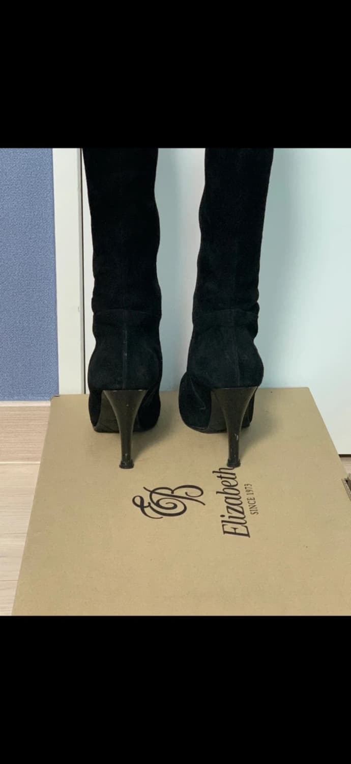 리얼 스웨이드 롱부츠 상품이미지3