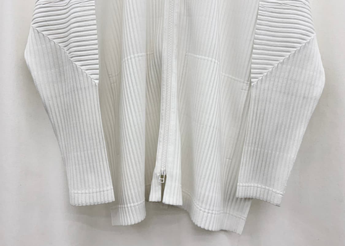 옴므플리세 카라 집업 자켓 상품이미지3