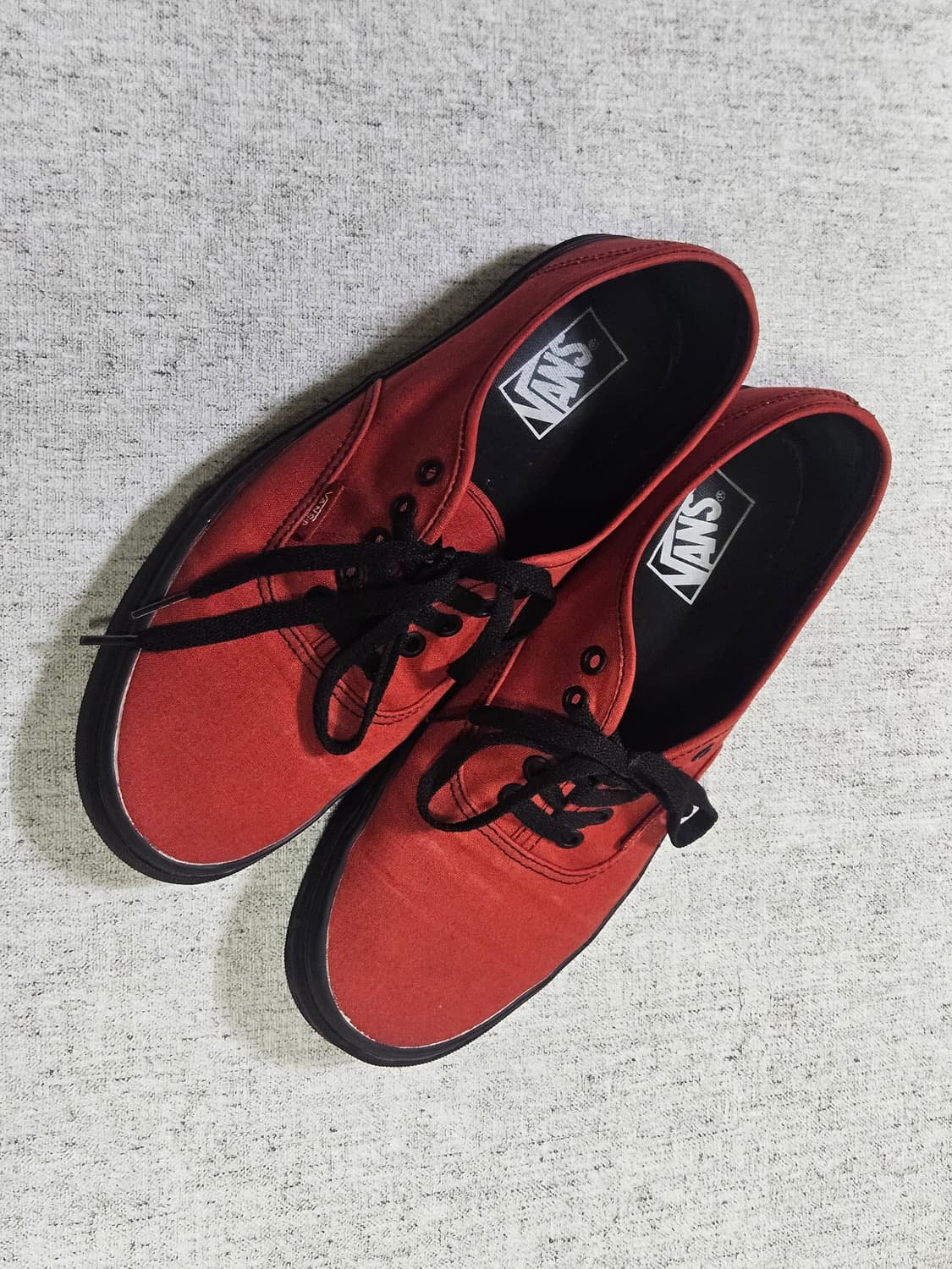 반스 어센틱 레드 블랙 상품이미지3