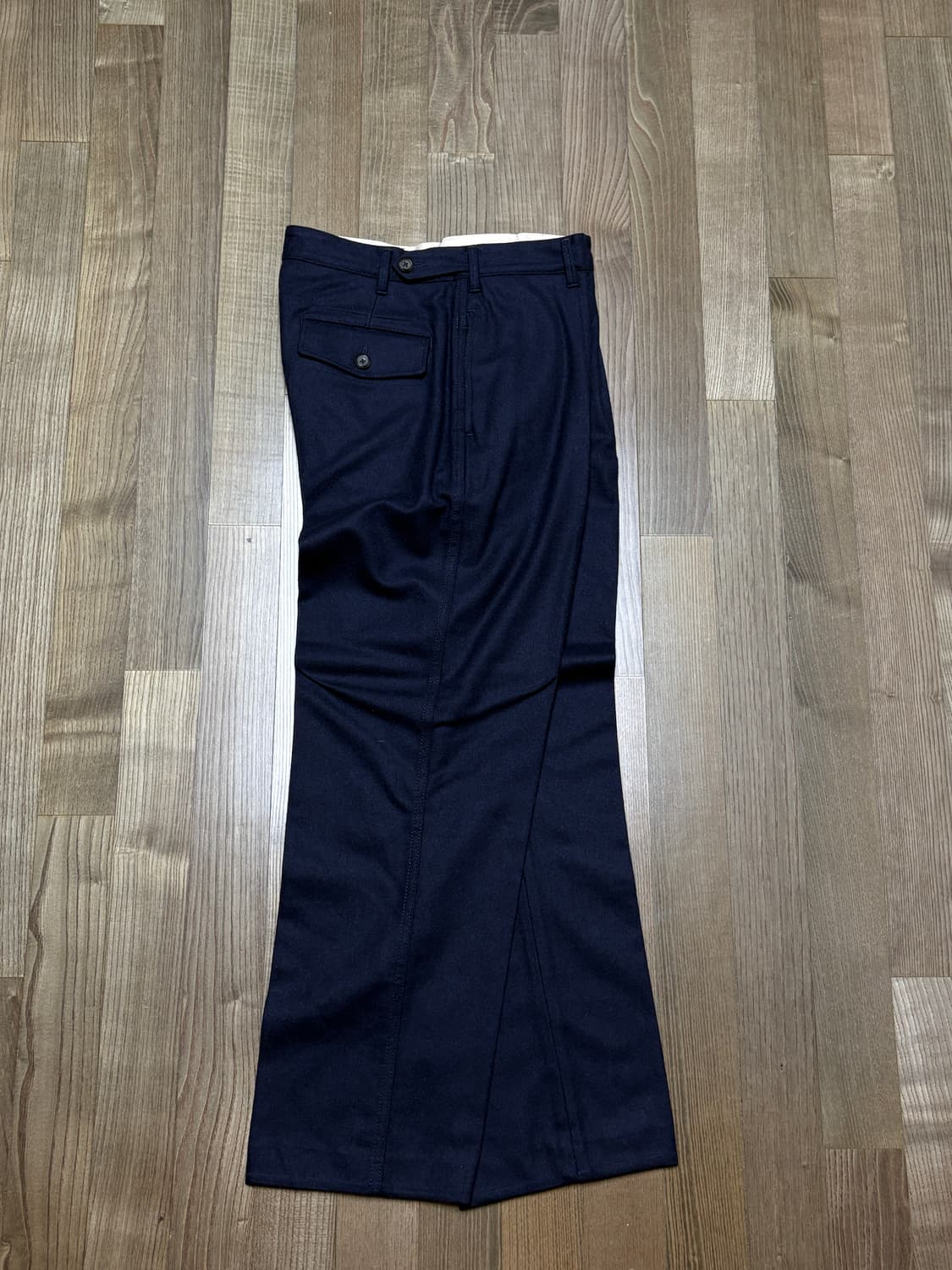 드레익스 울 플란넬 트라우저 딥네이비 상품이미지1