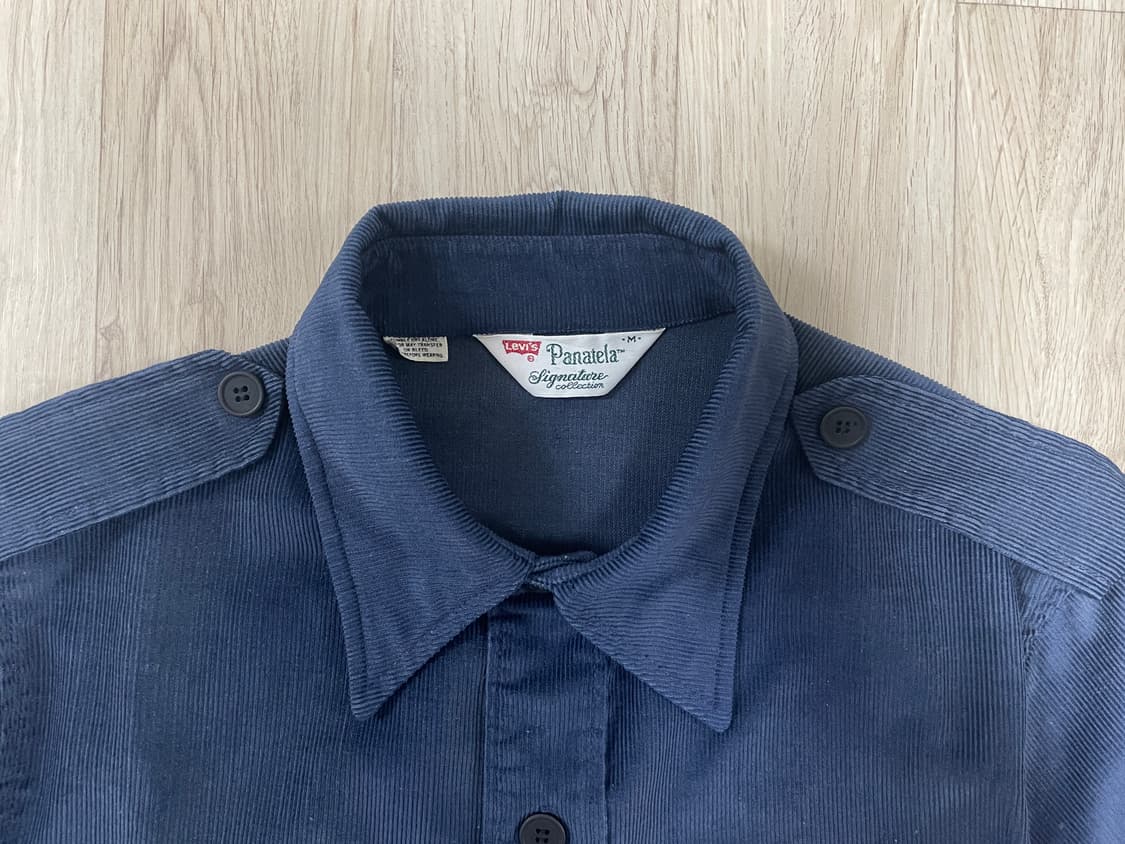 100) 70's 리바이스 네이비 코듀로이 부쉬자켓(RRL&LVC&폴로) 상품이미지3