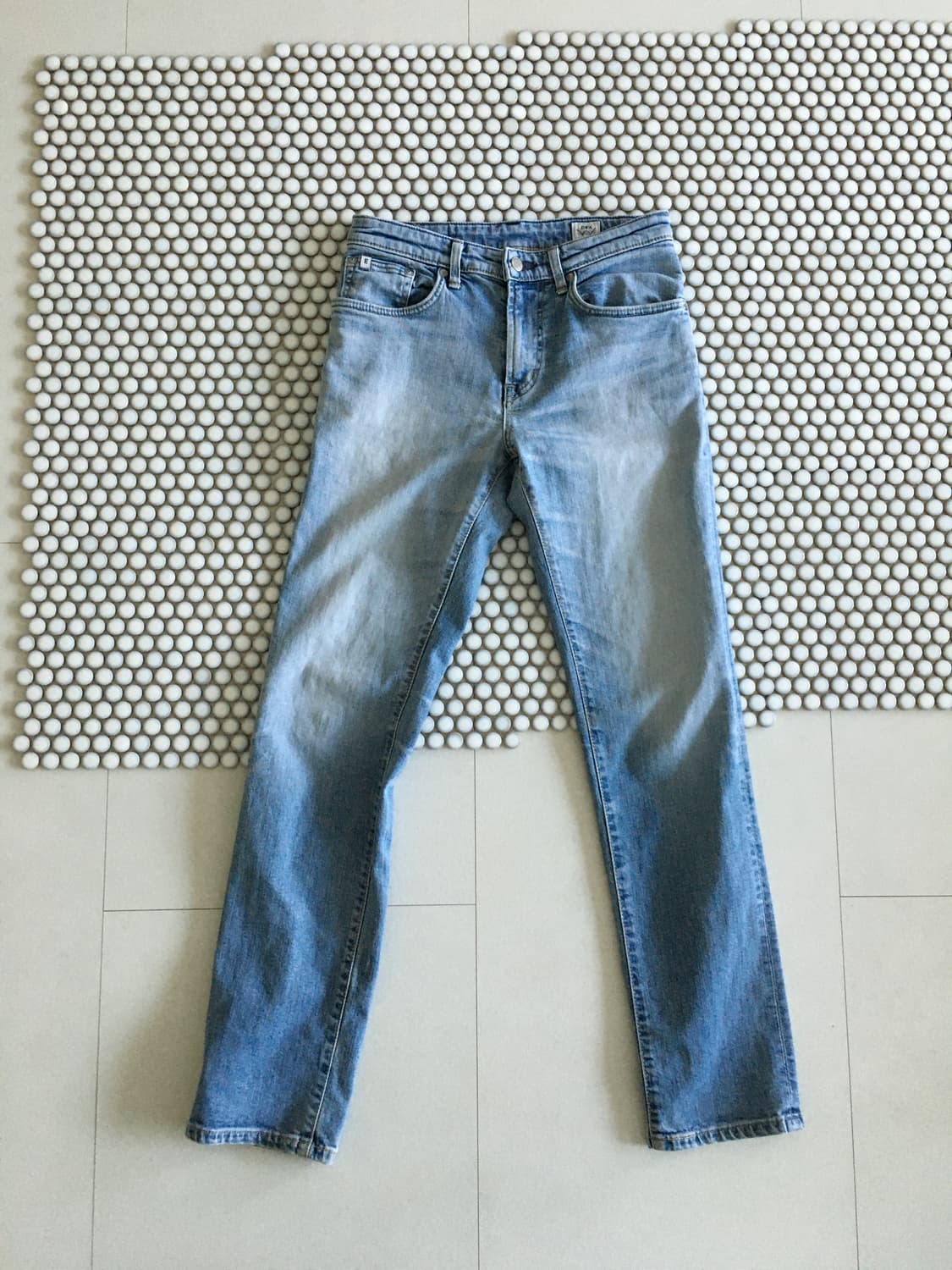 edwin) light wash straight jeans 상품이미지5