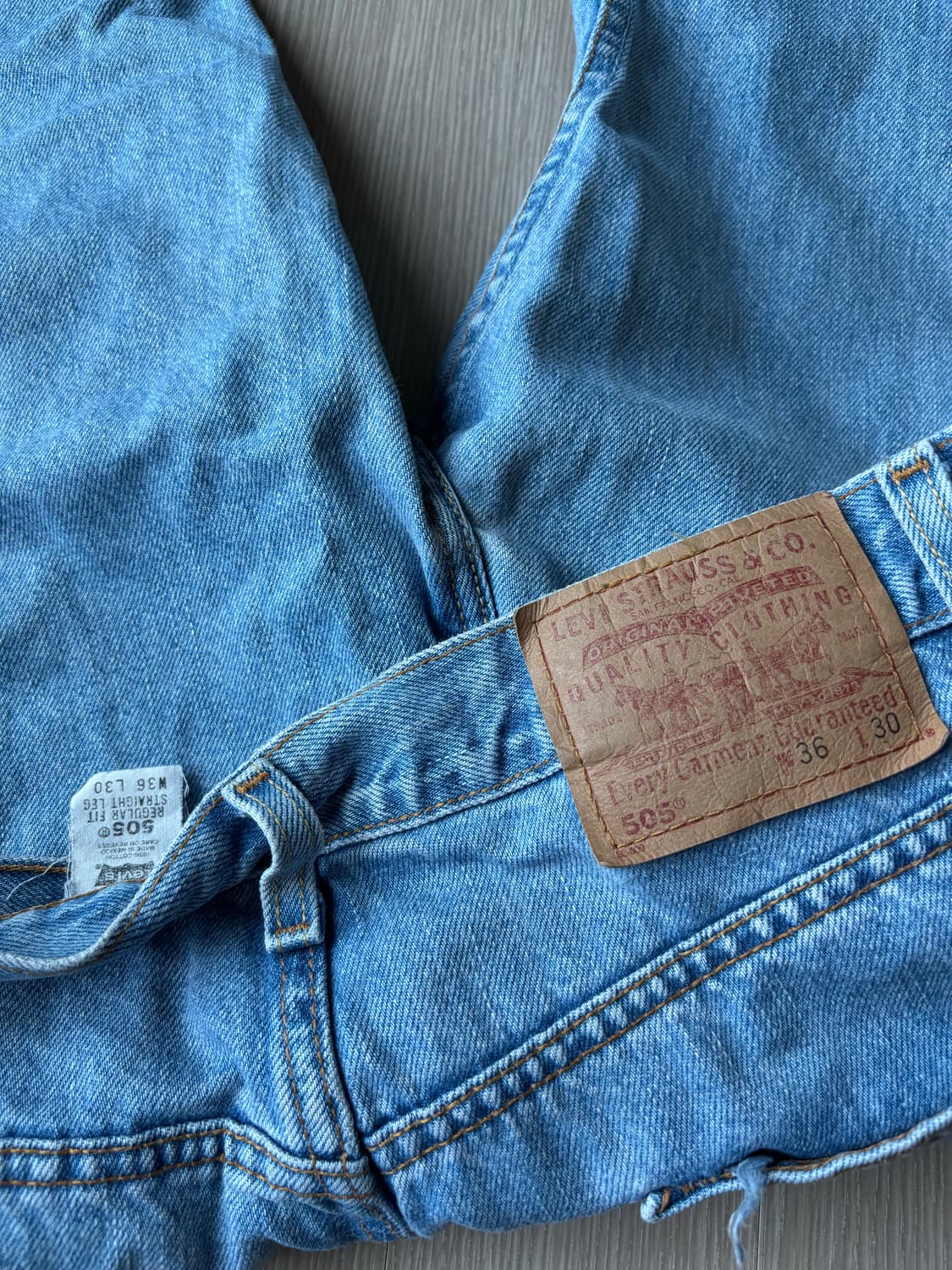 Vintage levis 505 36x30 상품이미지3