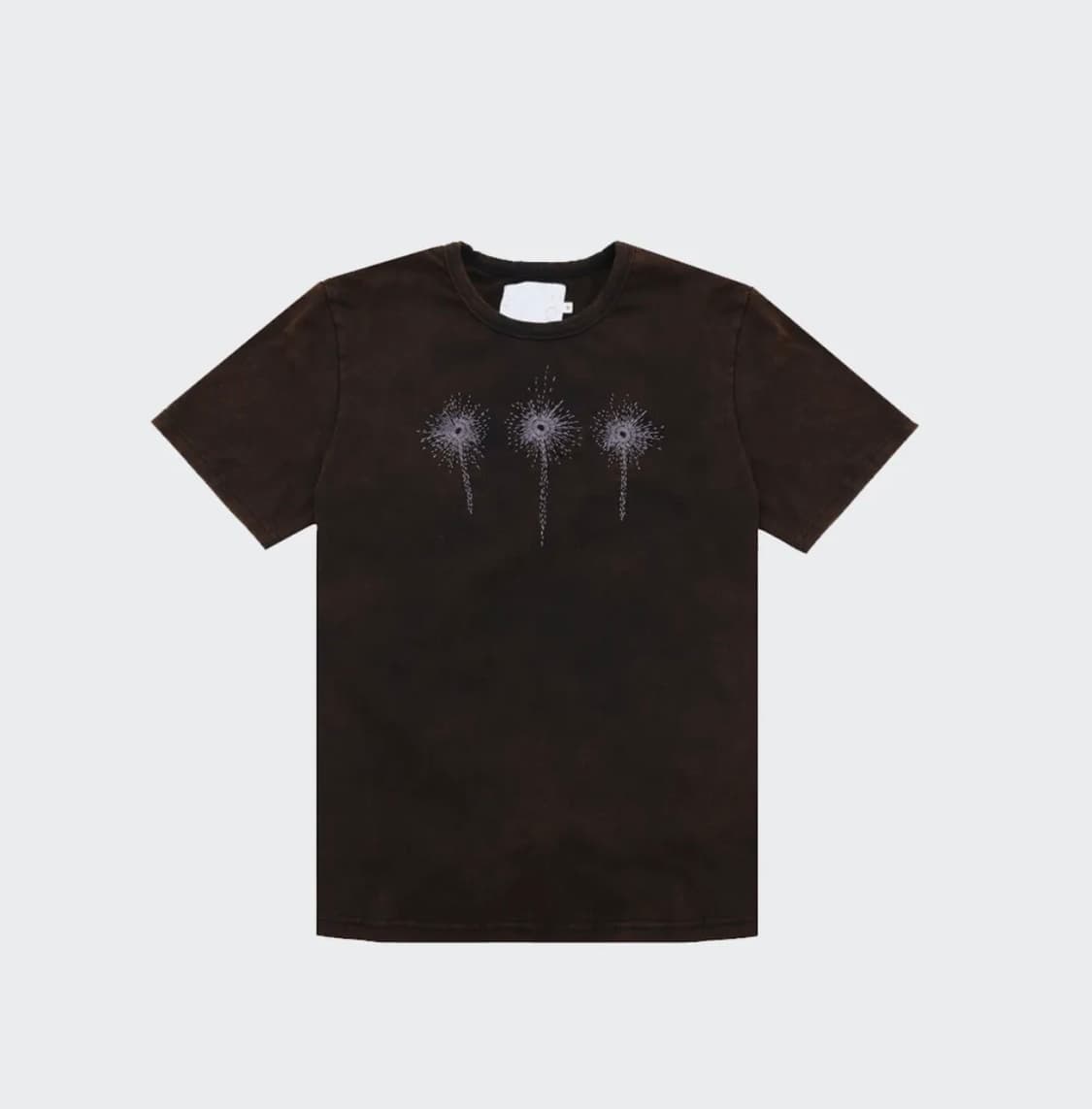 음양 Wild Flowers Embroidery T-shirt 상품이미지1