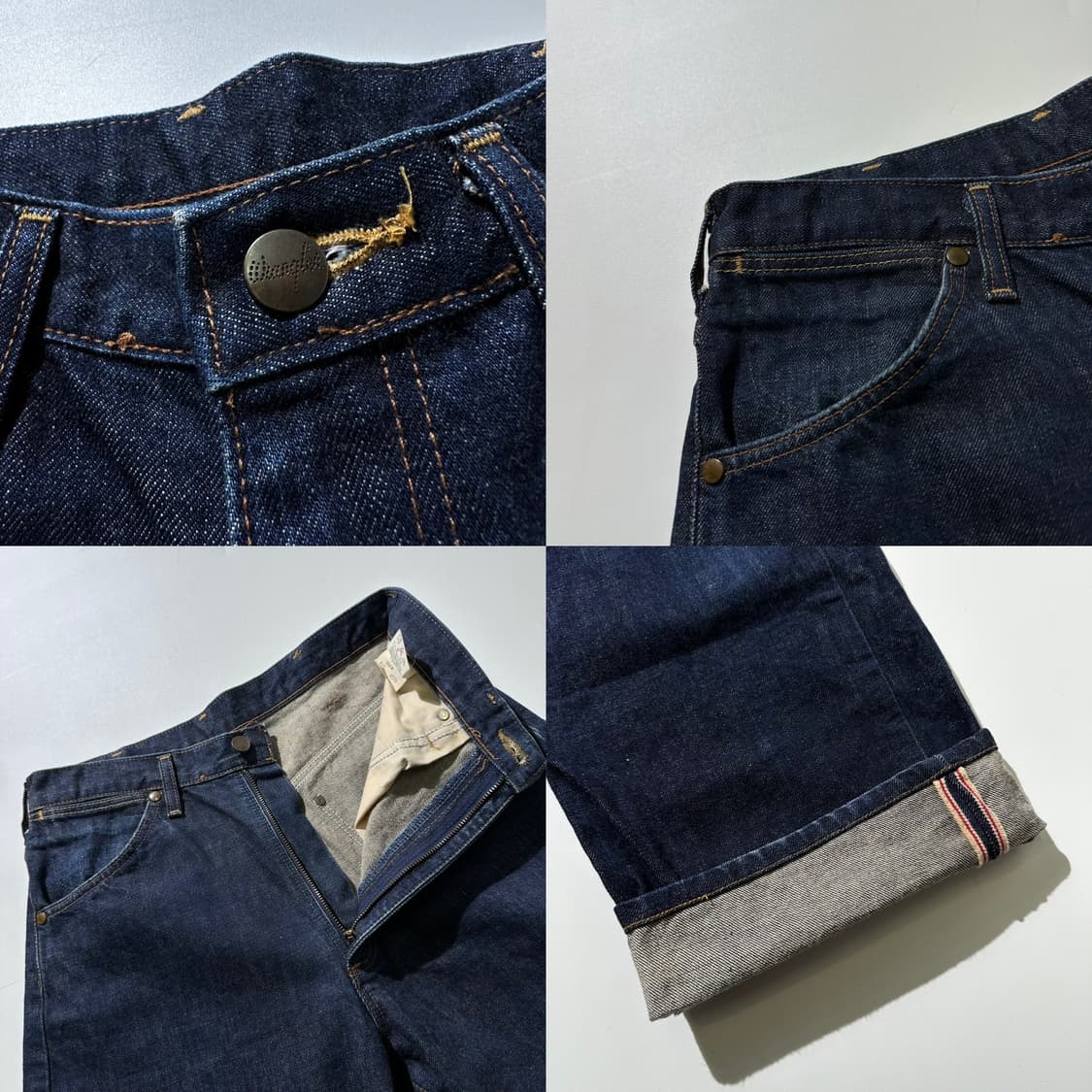 랭글러 90’s 재팬라인 M1701 블루벨 셀비지 데님 상품이미지8