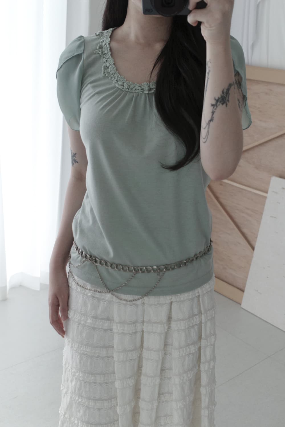crochet tulip half T  상품이미지6