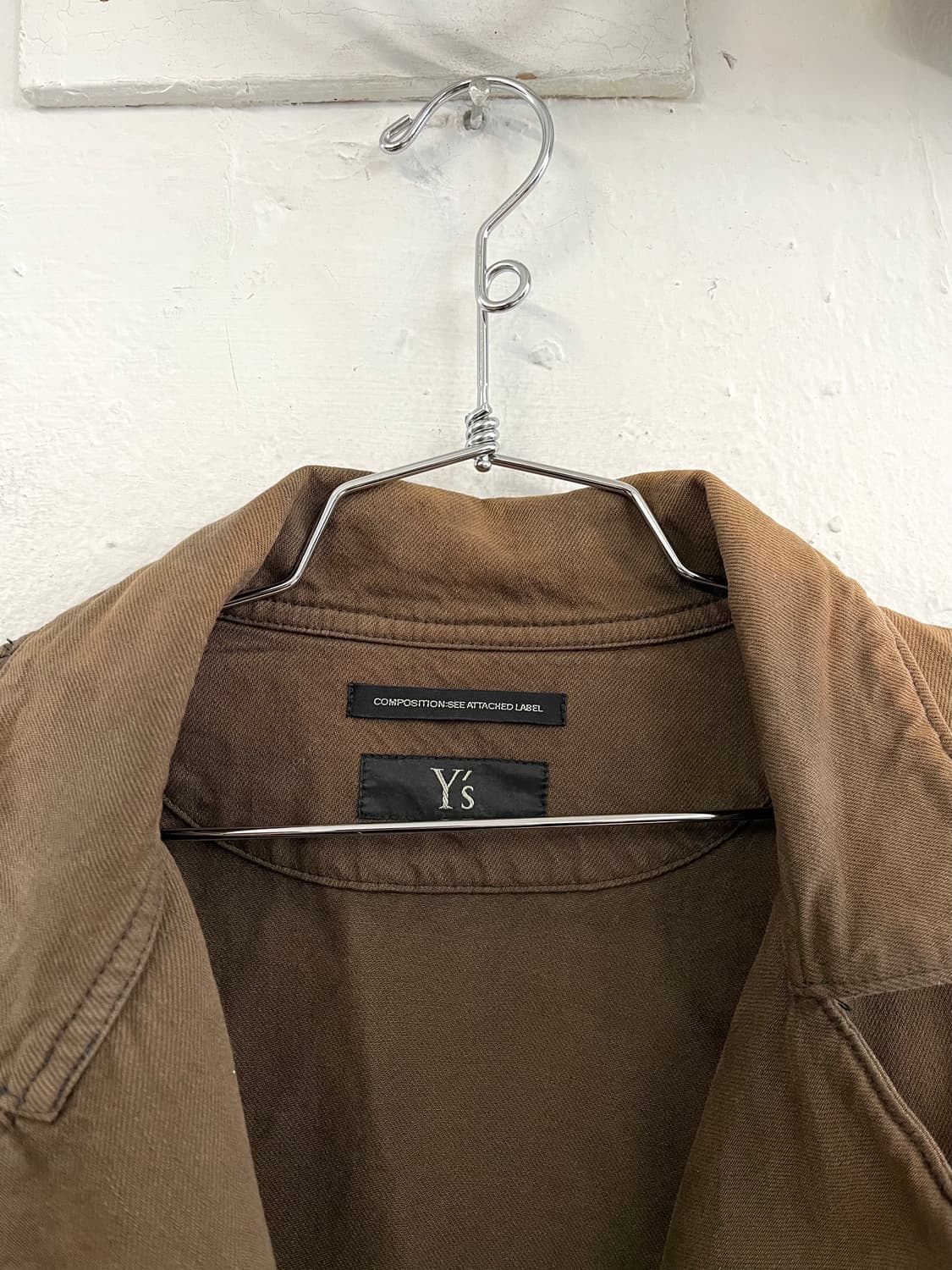 요지야마모토 페이드 블리치 자켓 상품이미지2