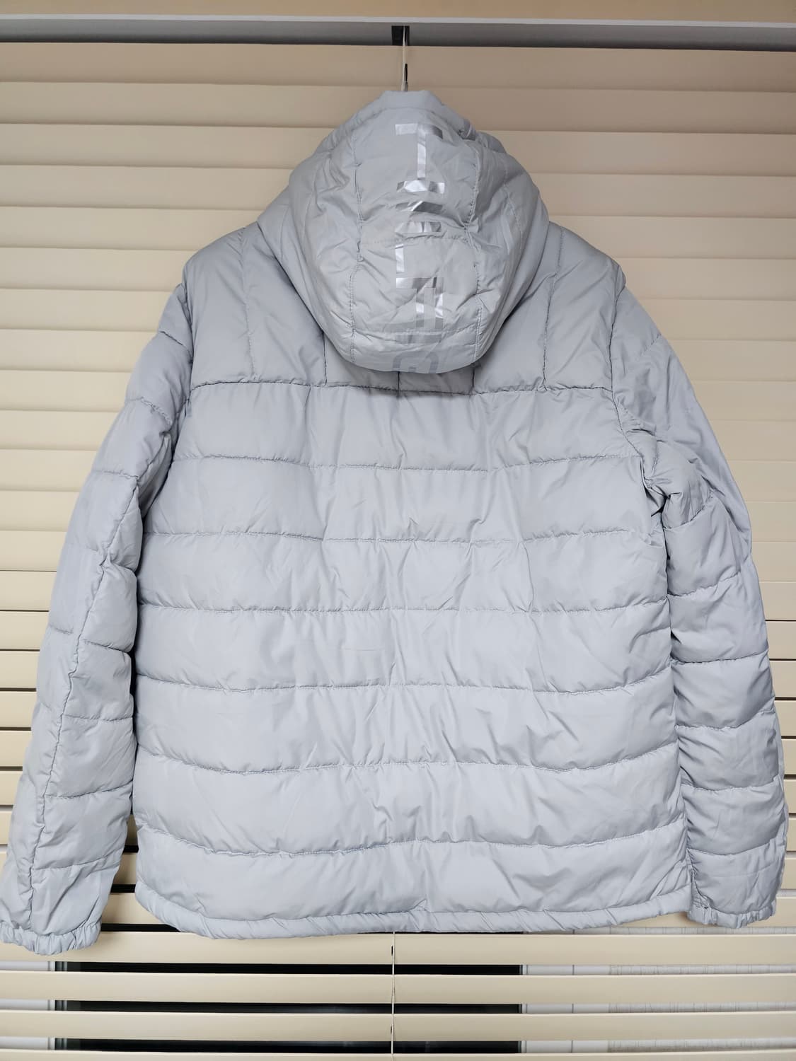 타미힐피거 후드 패딩 자켓 회색 XL(105) 상품이미지2