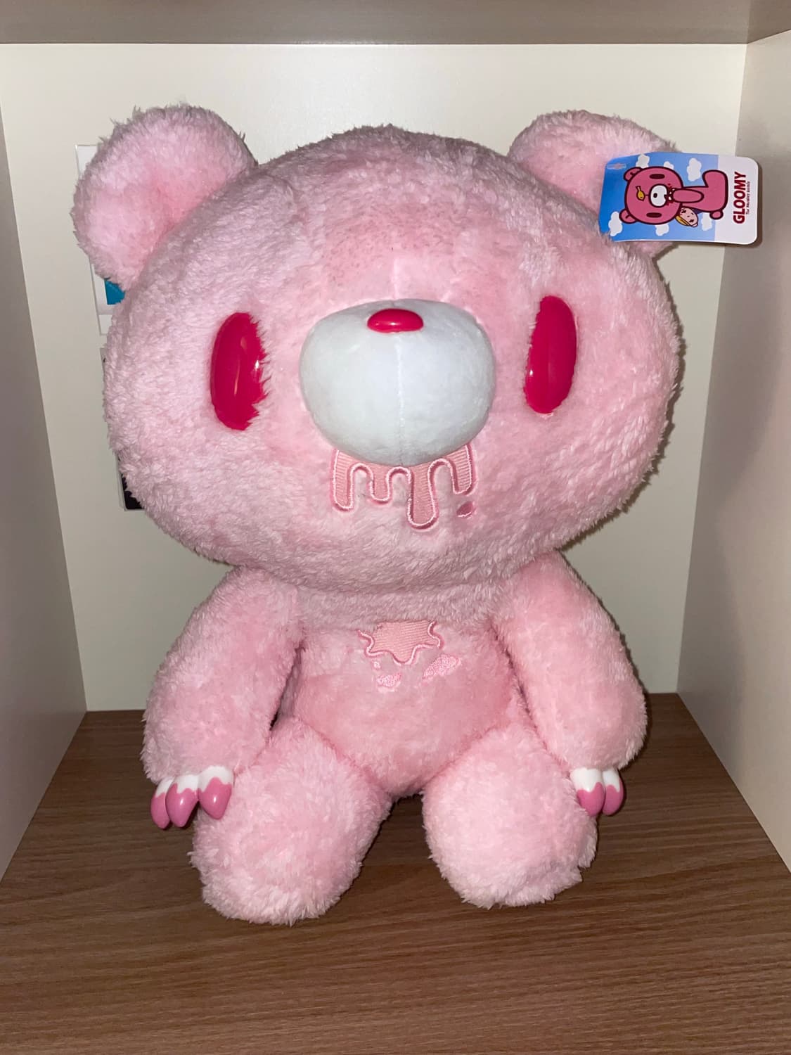글루미베어 핑크에디션 대형 인형 상품이미지1