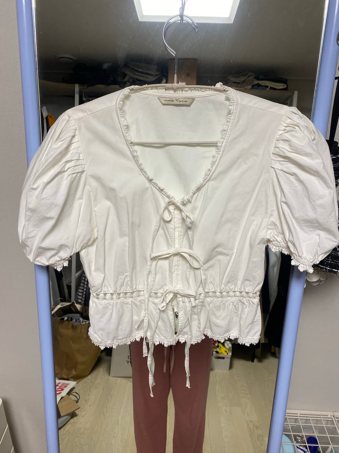 [nobrand] 화이트블라우스 상품이미지1