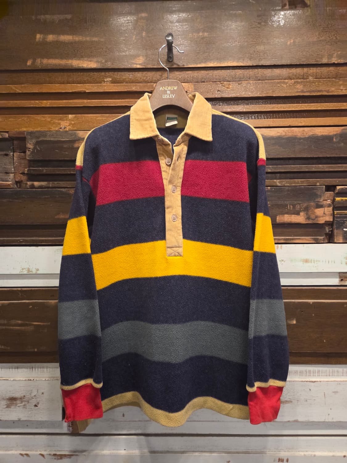 90'S 올드 베네통 럭비티셔츠  상품이미지10