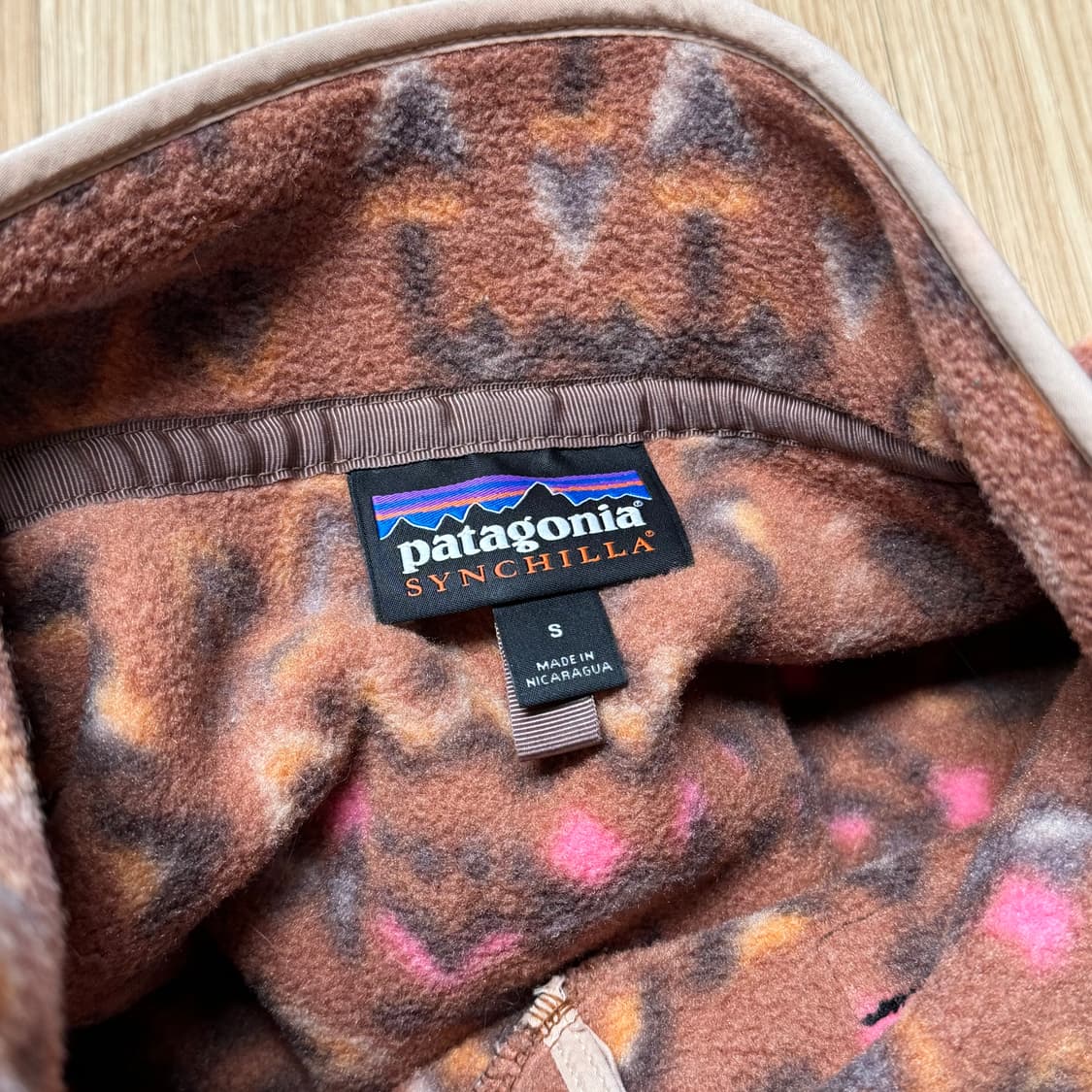 [S] 파타고니아 신칠라 우드 패턴  상품이미지4