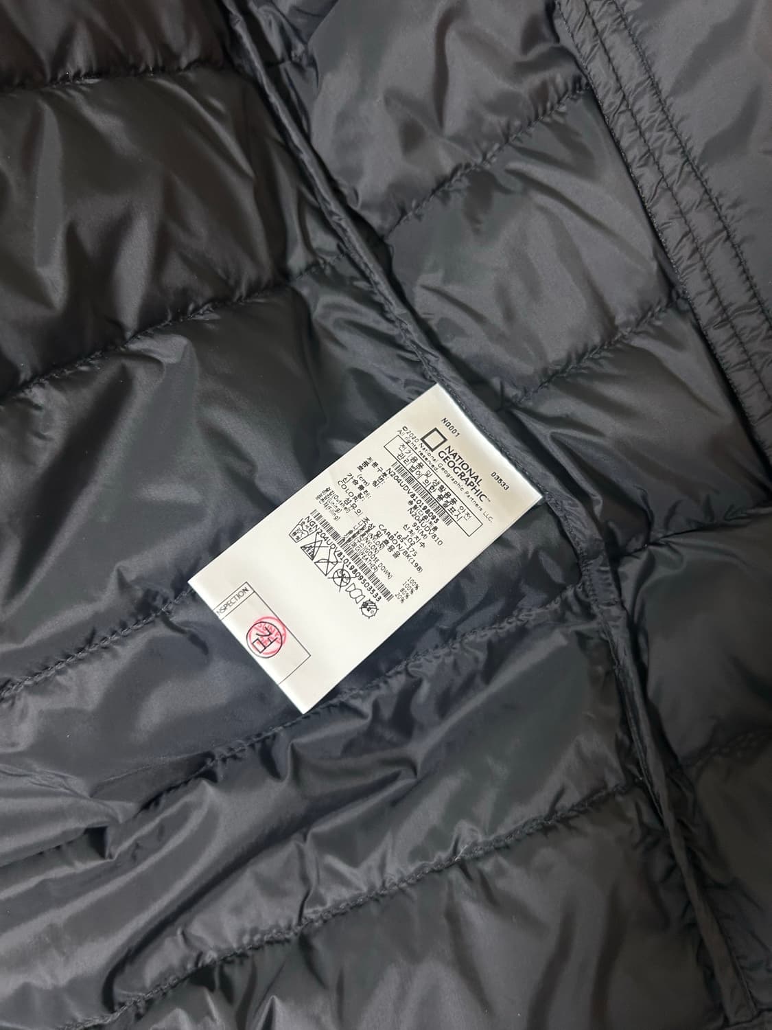 네셔널지오그래픽 패딩 조끼 M 상품이미지3