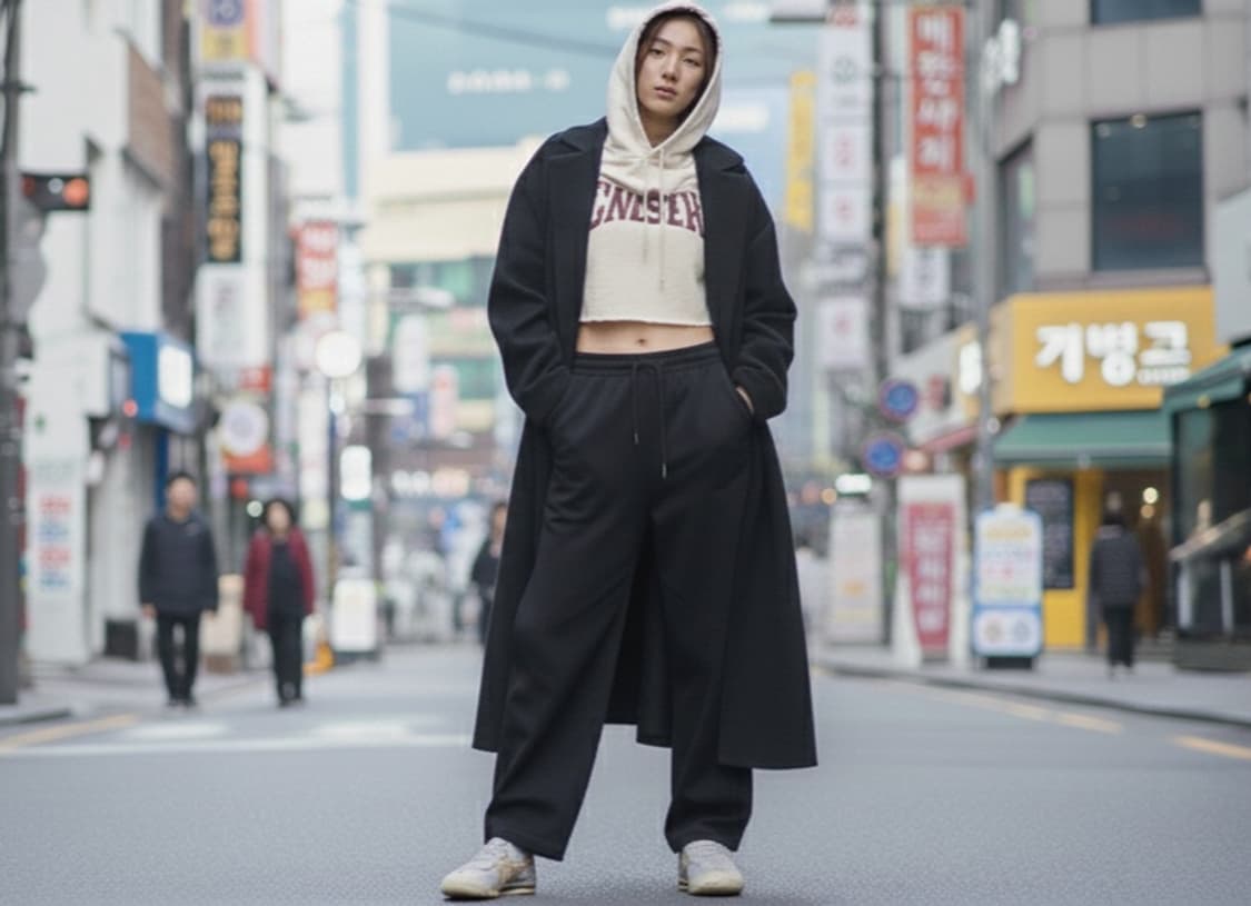 타이거 코르세어 빈티지 연그레이/인디핑크 240mm 상품이미지2