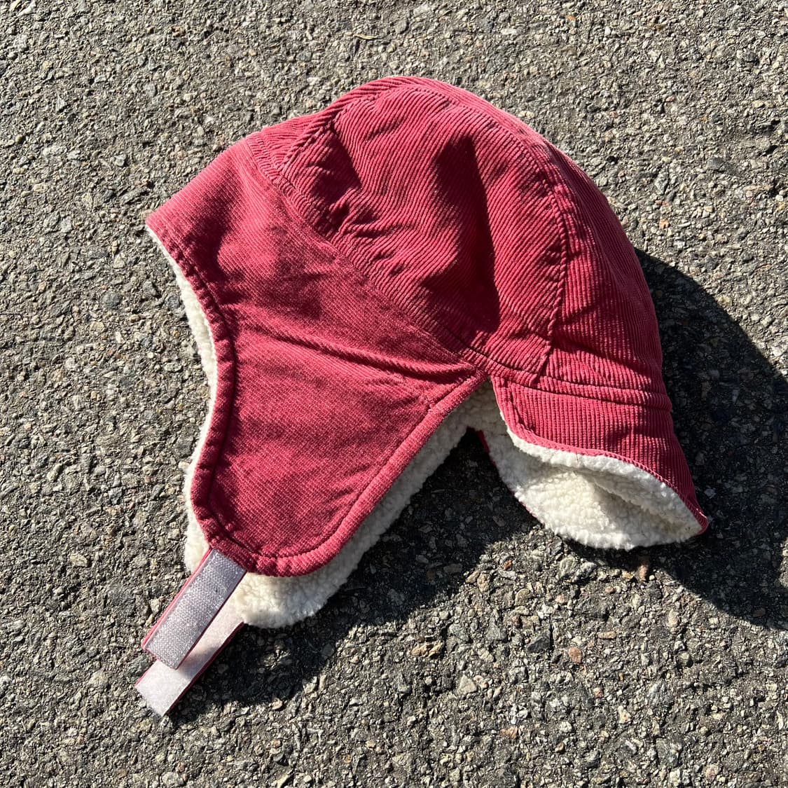 90‘s 아디다스 핑크 코듀로이 트루퍼 캡 상품이미지4