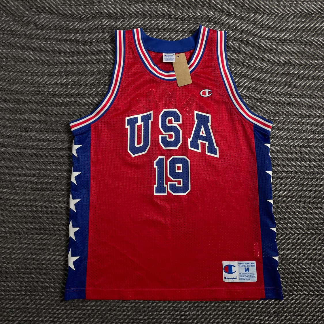 챔피온 USA 올드스쿨 스윙맨 빅로고 져지 o 4394 상품이미지1