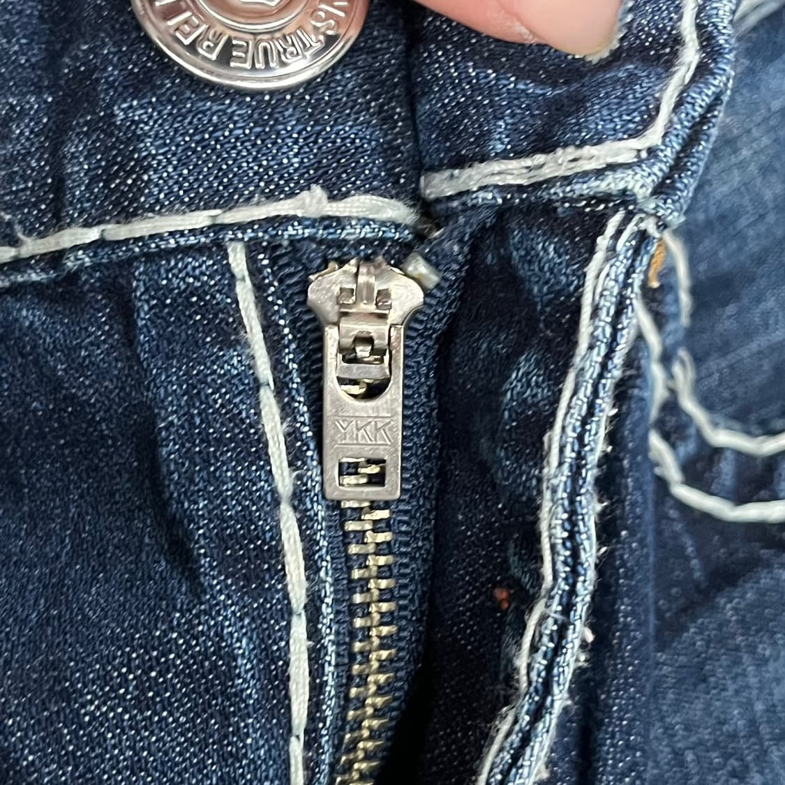 [정품] 트루릴리젼 스티치 데님 청바지 b14 상품이미지8