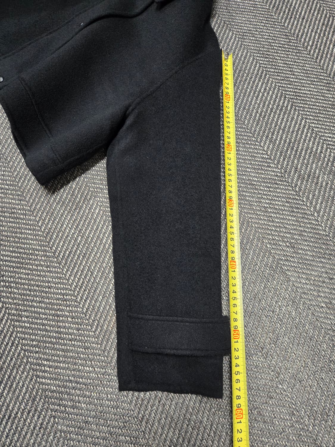 허앤쉬 her&she 크롭자겟 울90% 숏코트 상품이미지8