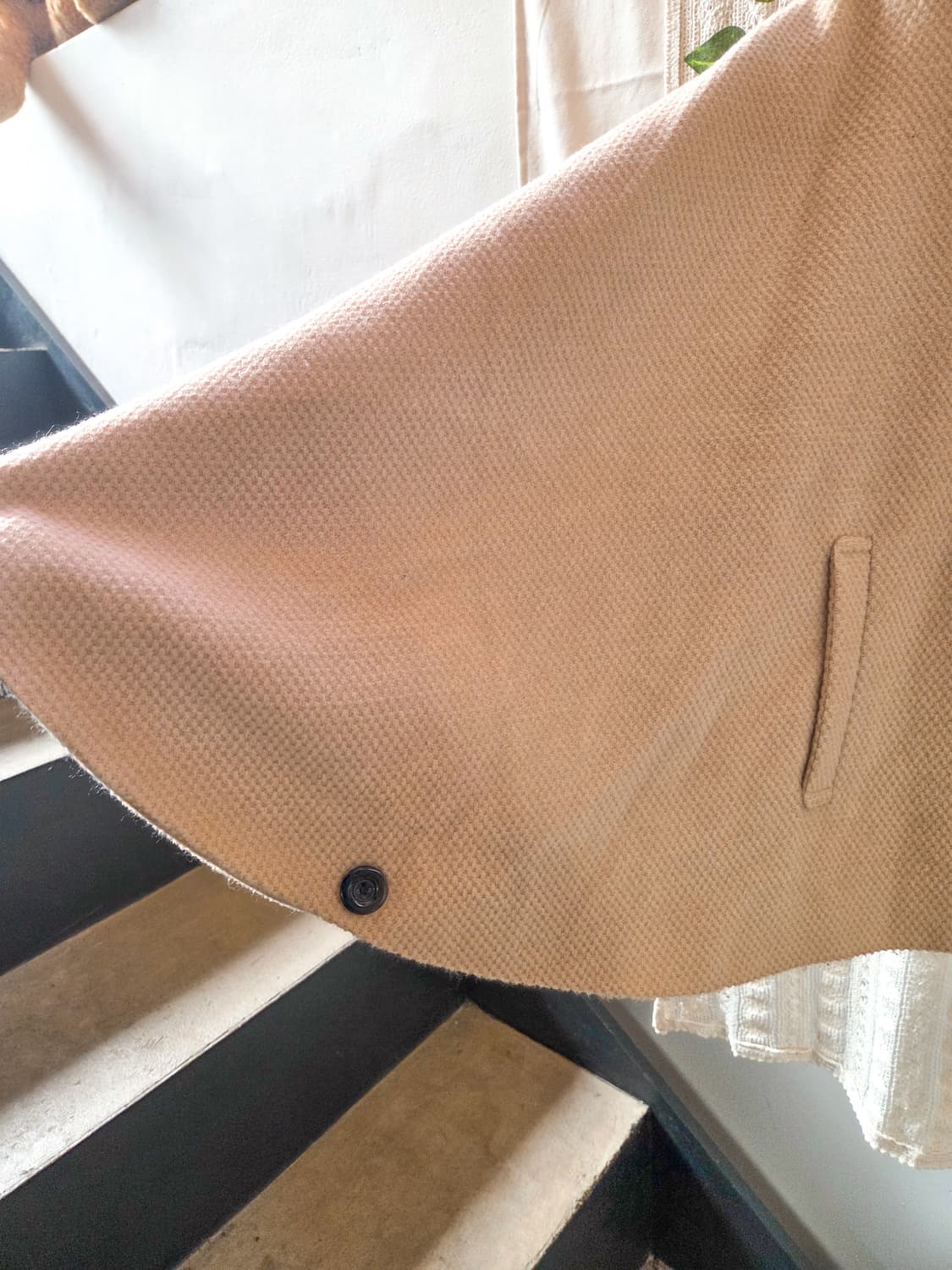 후드 케이프 코트 상품이미지4