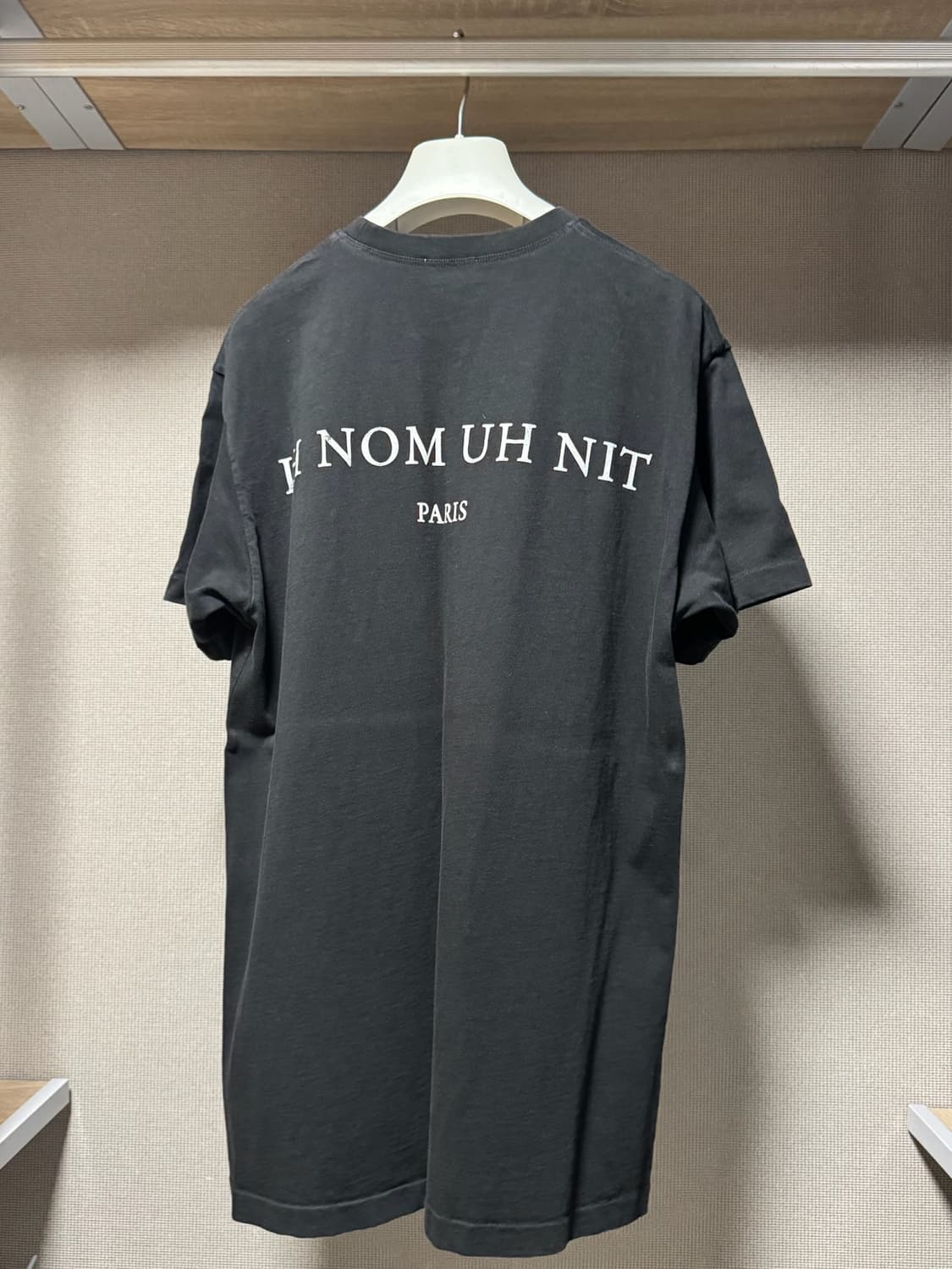 이놈어닛 프린트 반팔 티셔츠 블랙 S 상품이미지8