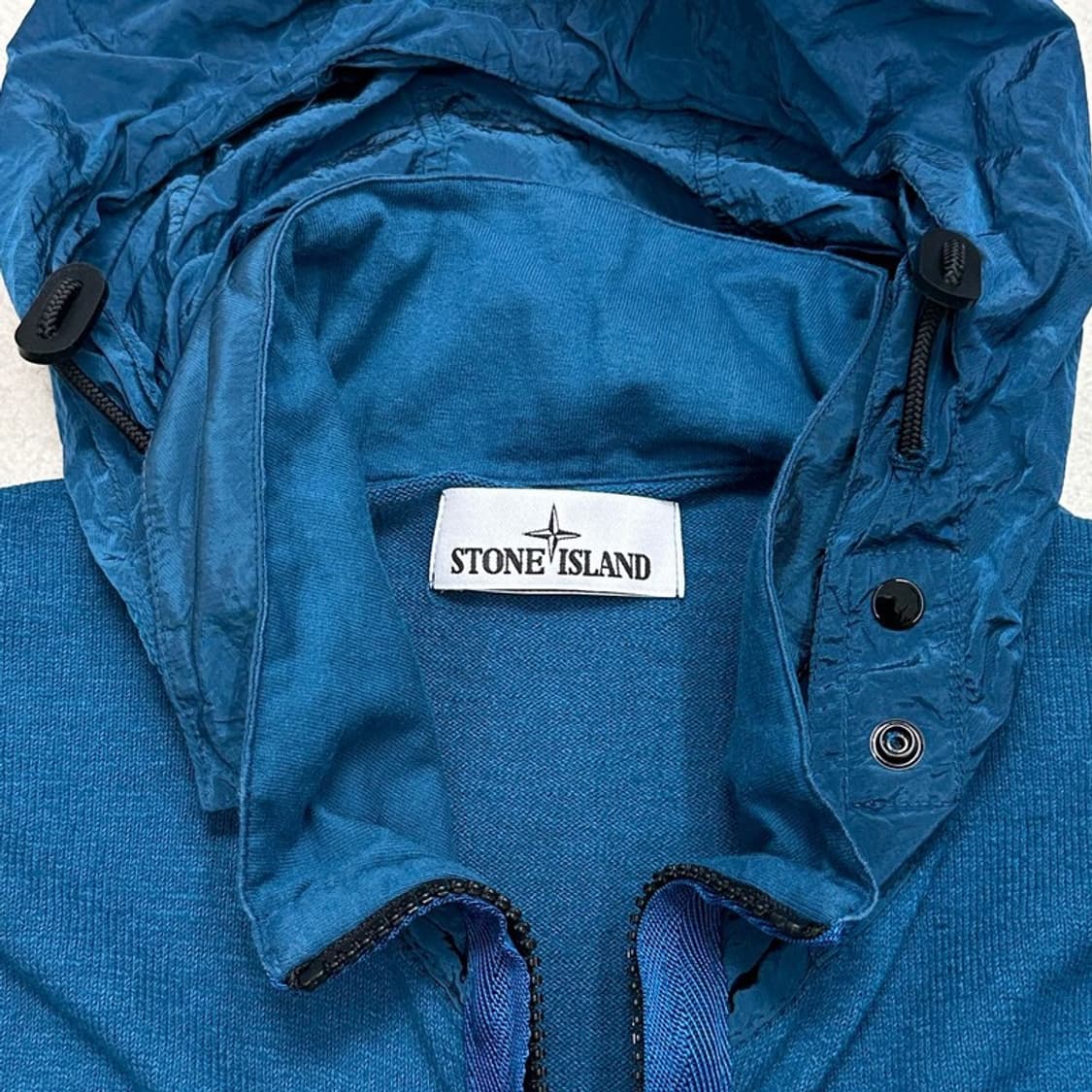 STONE ISLAND 니트 후드집업 90 상품이미지2