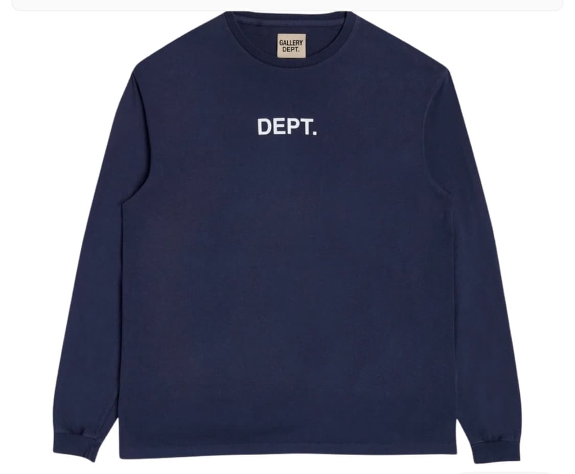 Gallery Dept Long Sleeve Navy 갤러리 댑트 상품이미지7