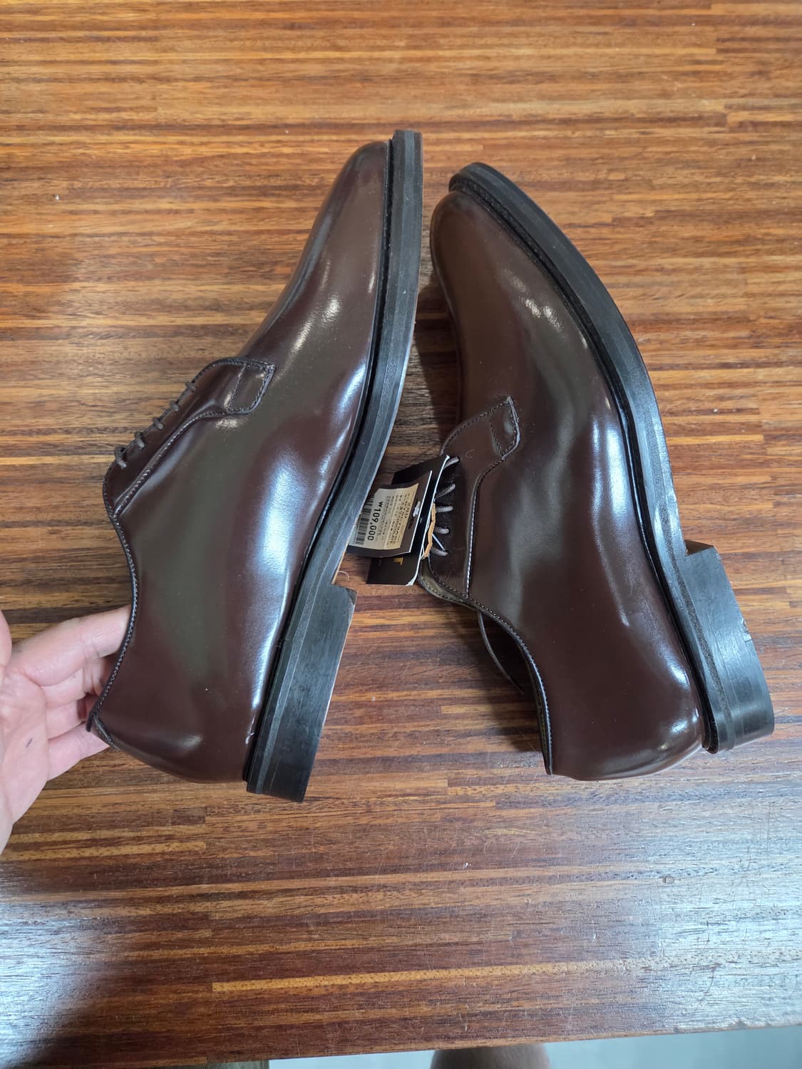 슈펀 더비슈즈 280 초콜릿 상품이미지1